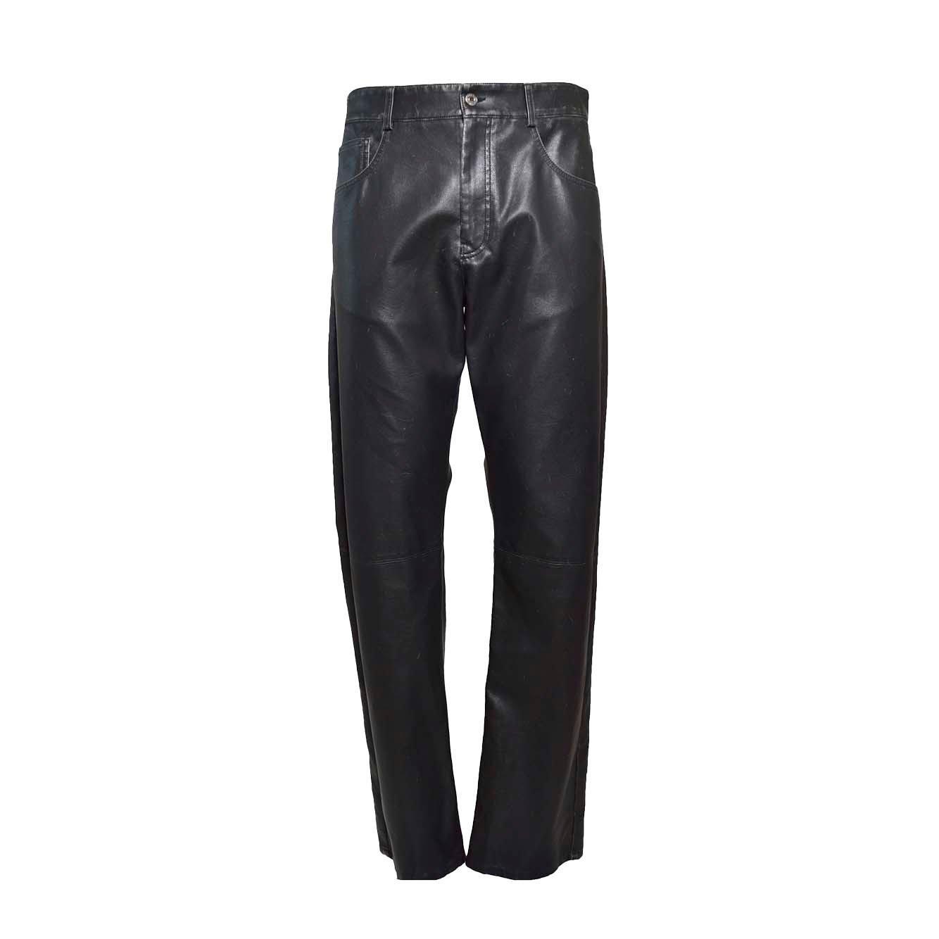 Straight Leg Mid-rise Trousers