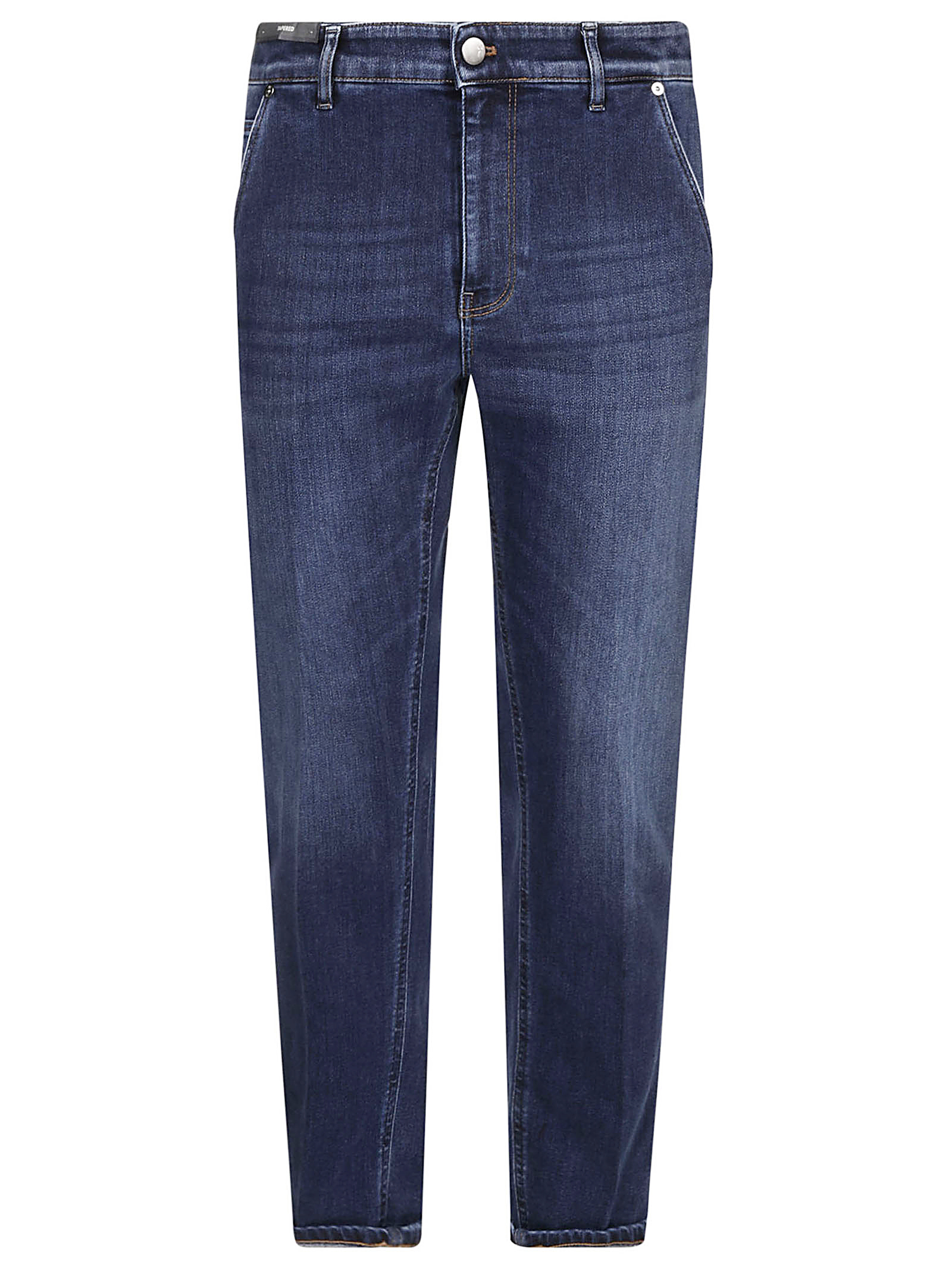 Pt Torino Blue Denim Jeans With Impeccable Fit In Denim