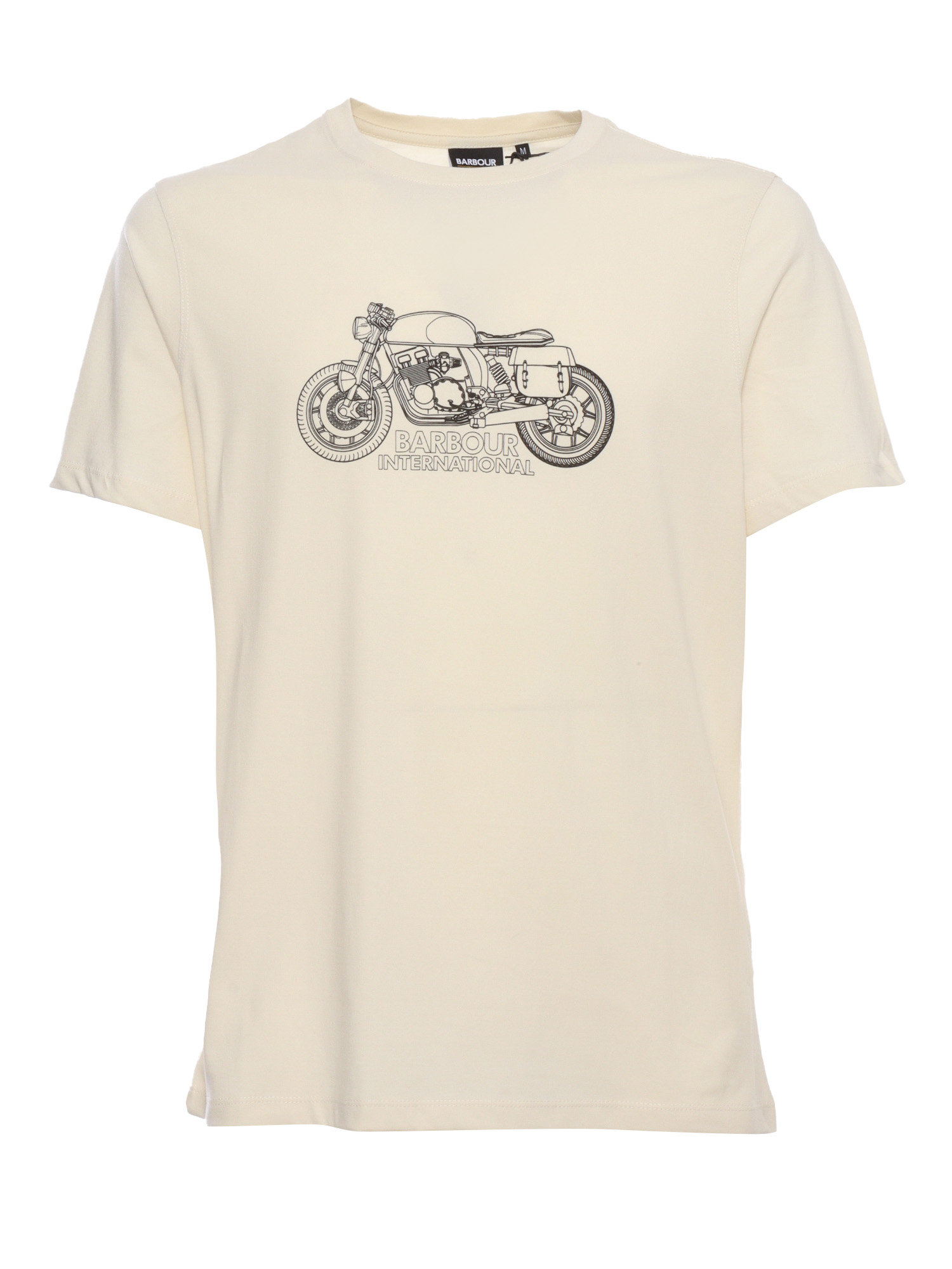 Beige Printed T-shirt