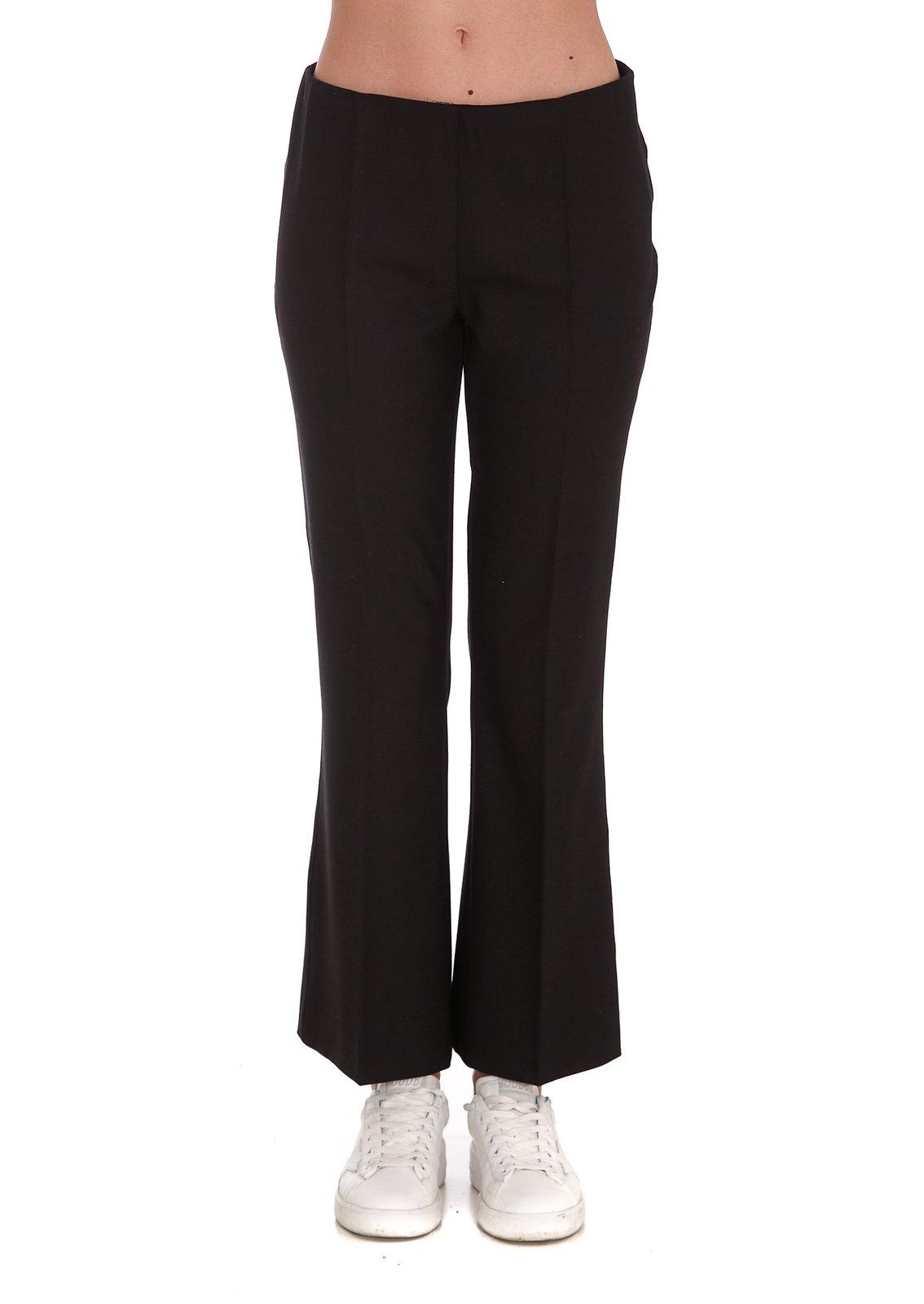 Parosh Flared Slim Fit Trousers