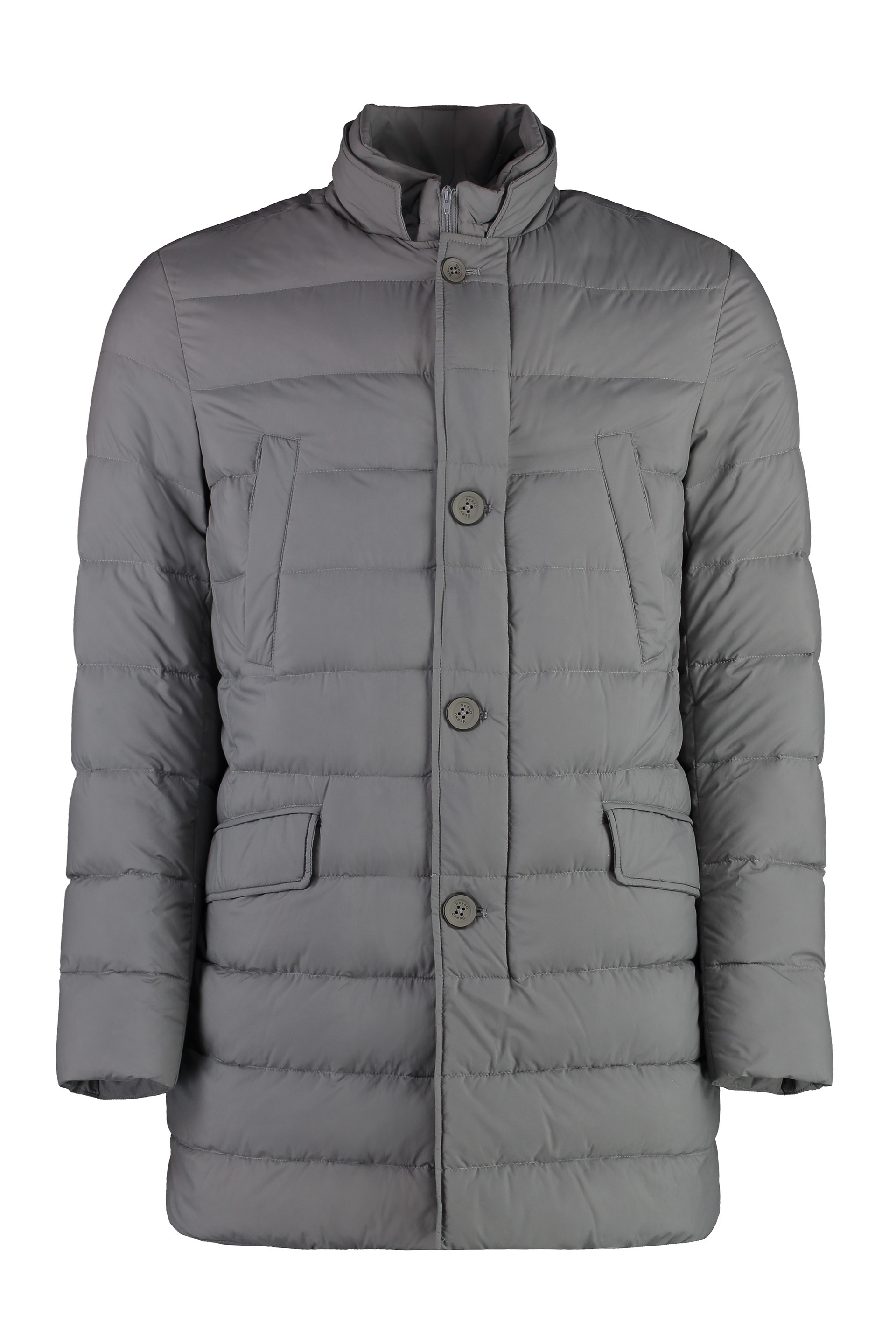 HERNO TECHNO-NYLON DOWN JACKET