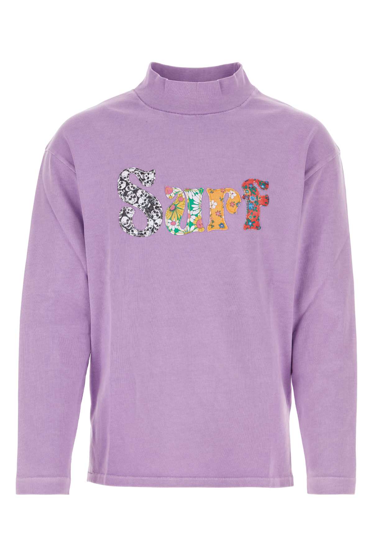 Lilac Cotton Sweatshirt