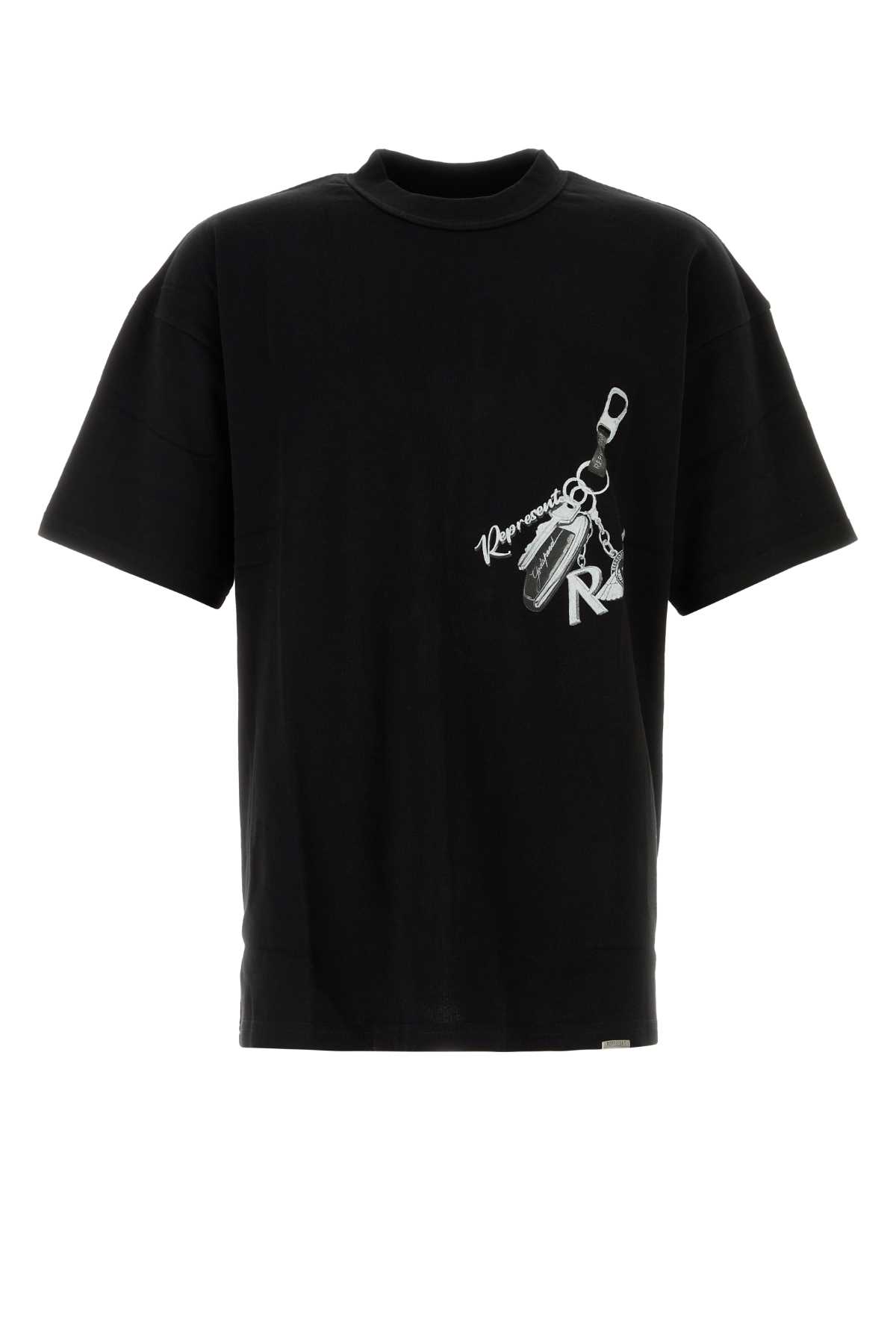 Black Cotton T-shirt