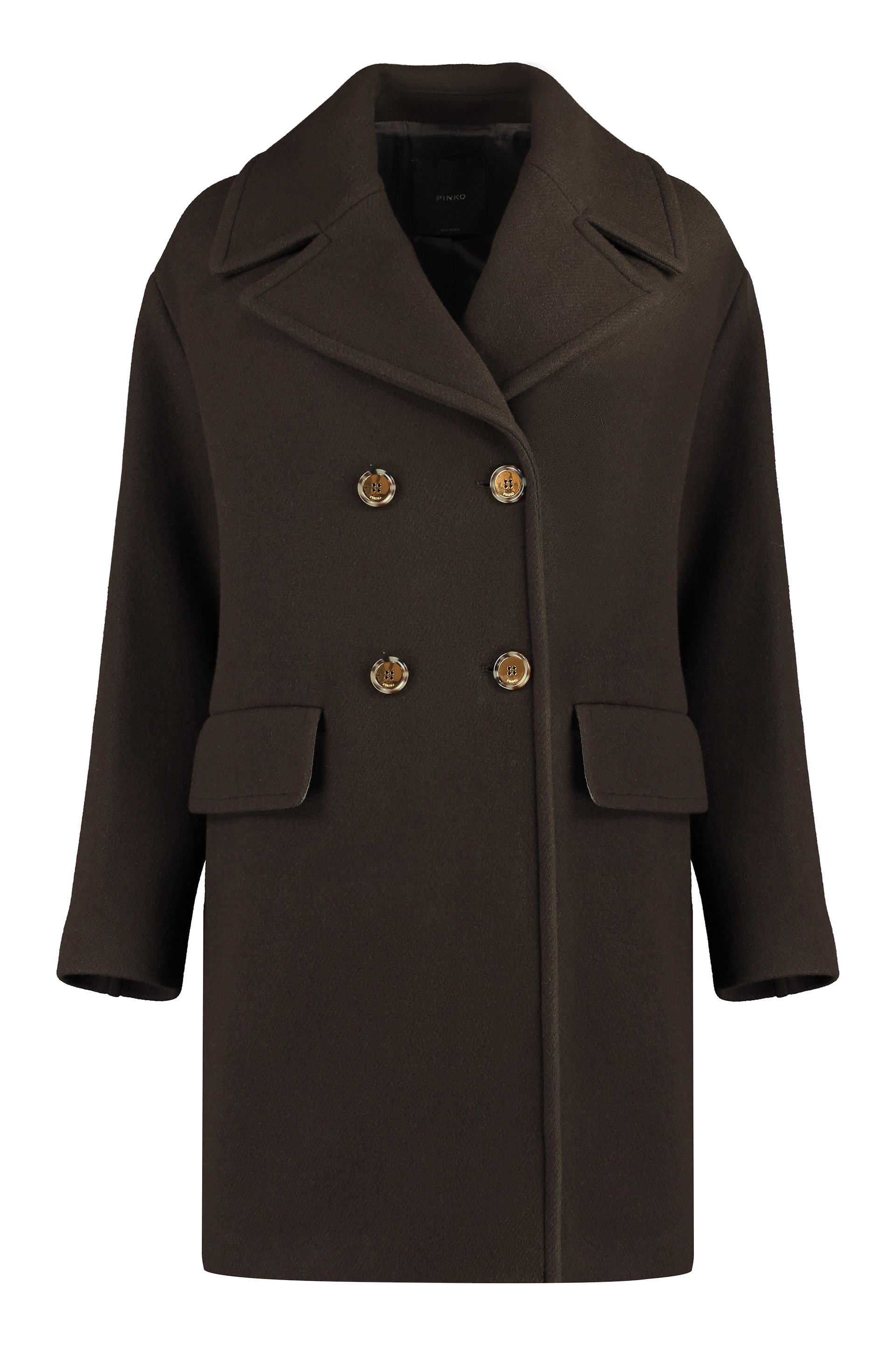 Double-breasted Wool Coat