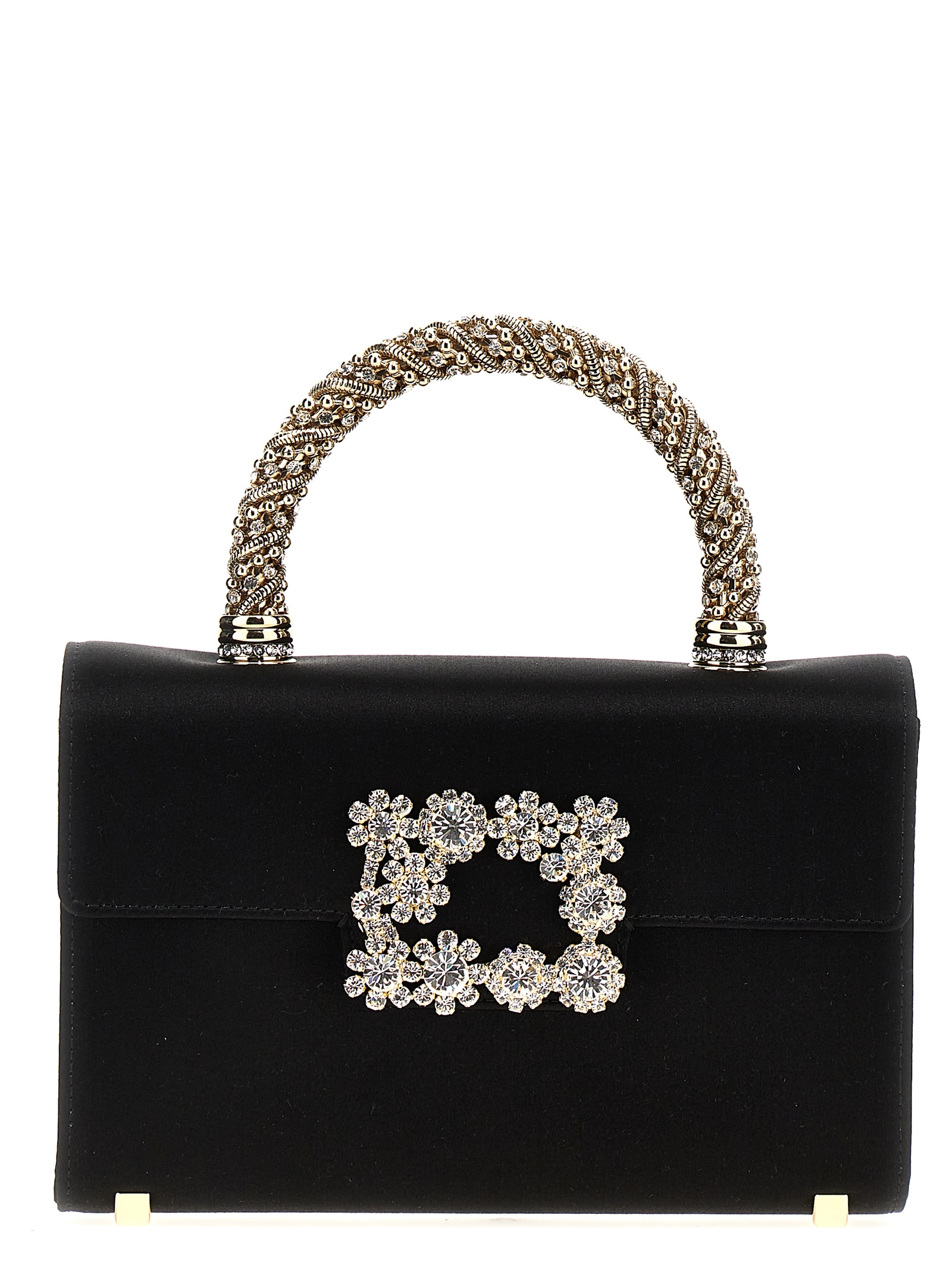 flower Strass Jewel Mini Handbag