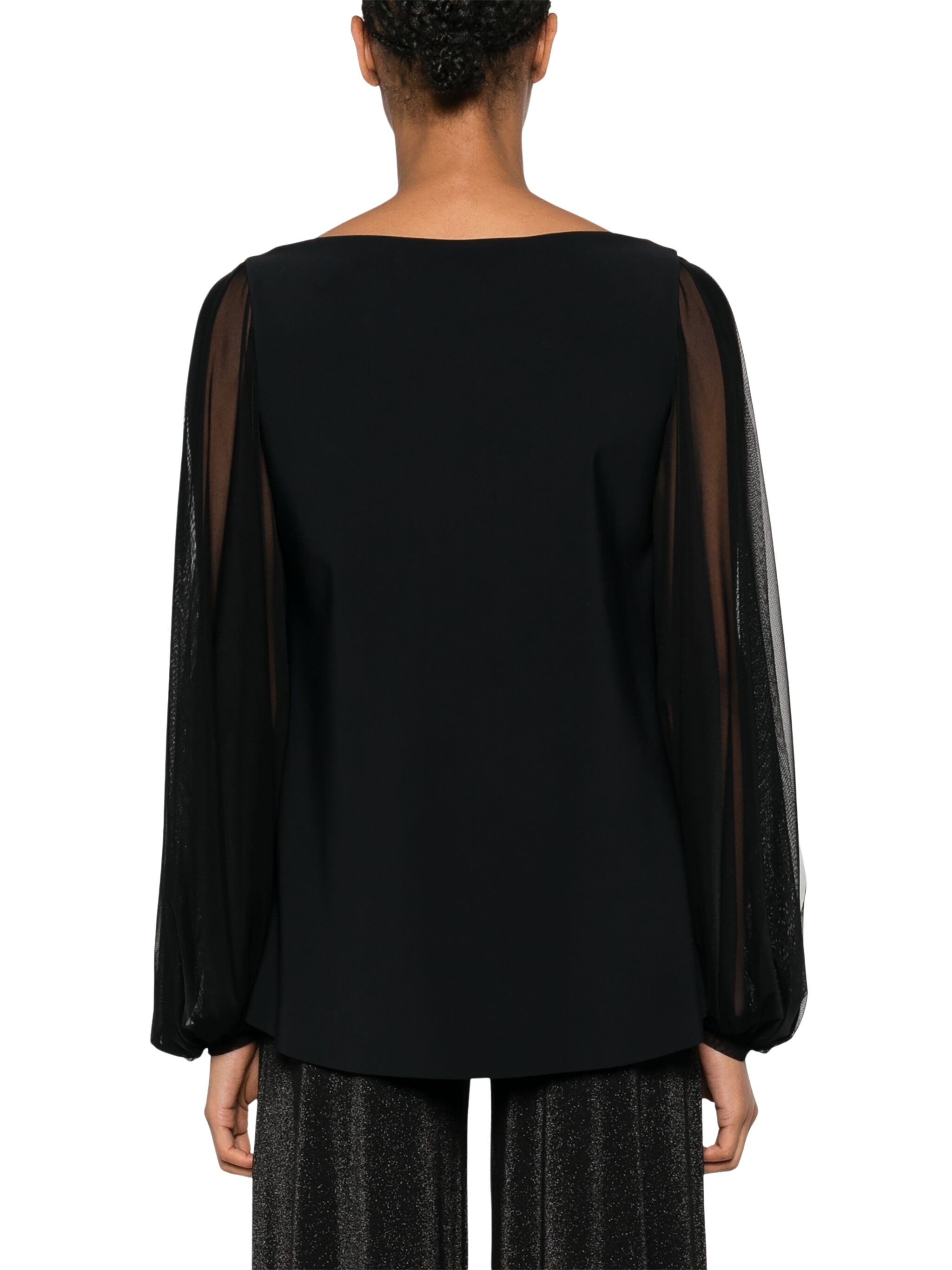 La Petit Robe Di Chiara Boni Shanti Illusion In Black