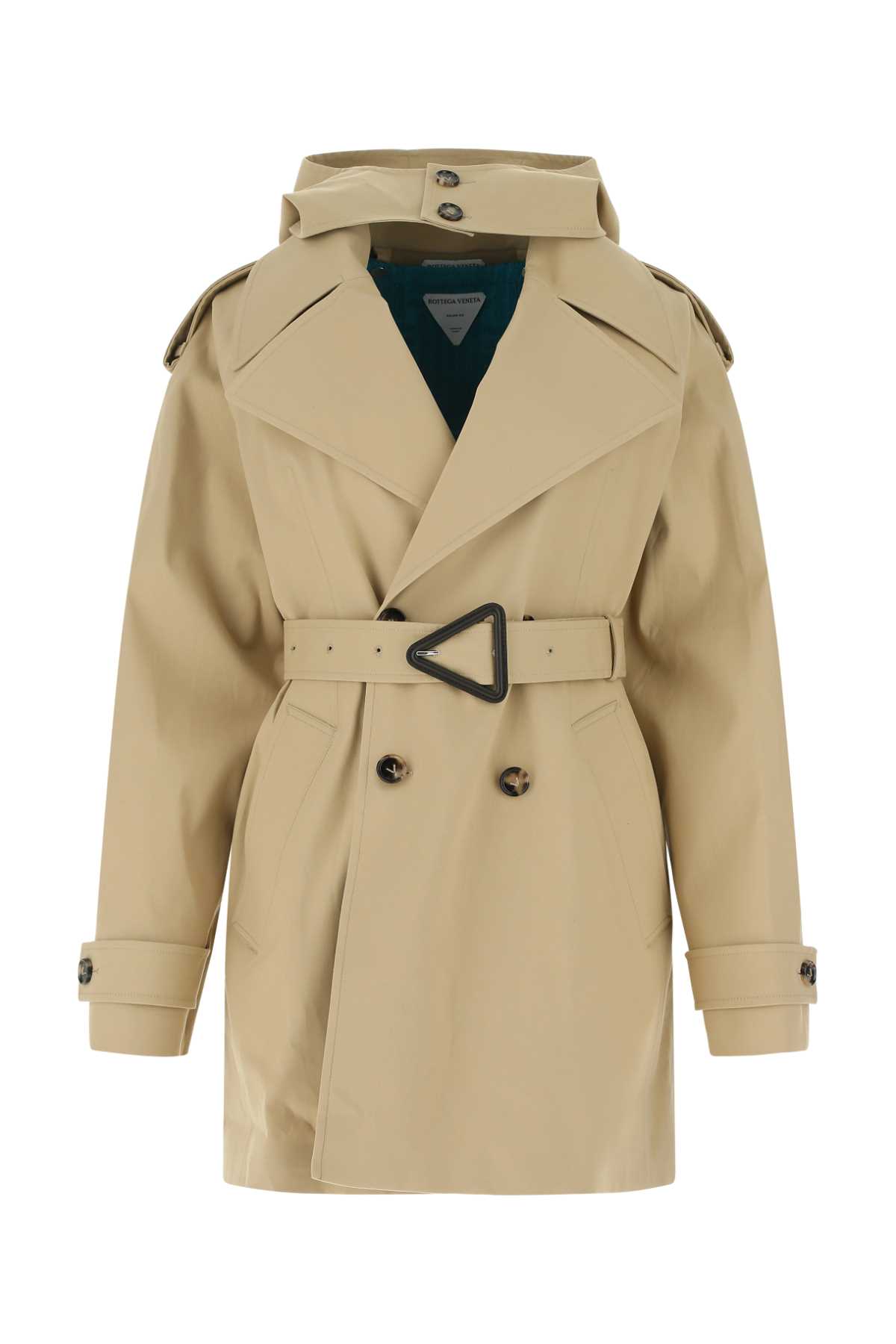 Cappuccino Stretch Cotton Trench Coat