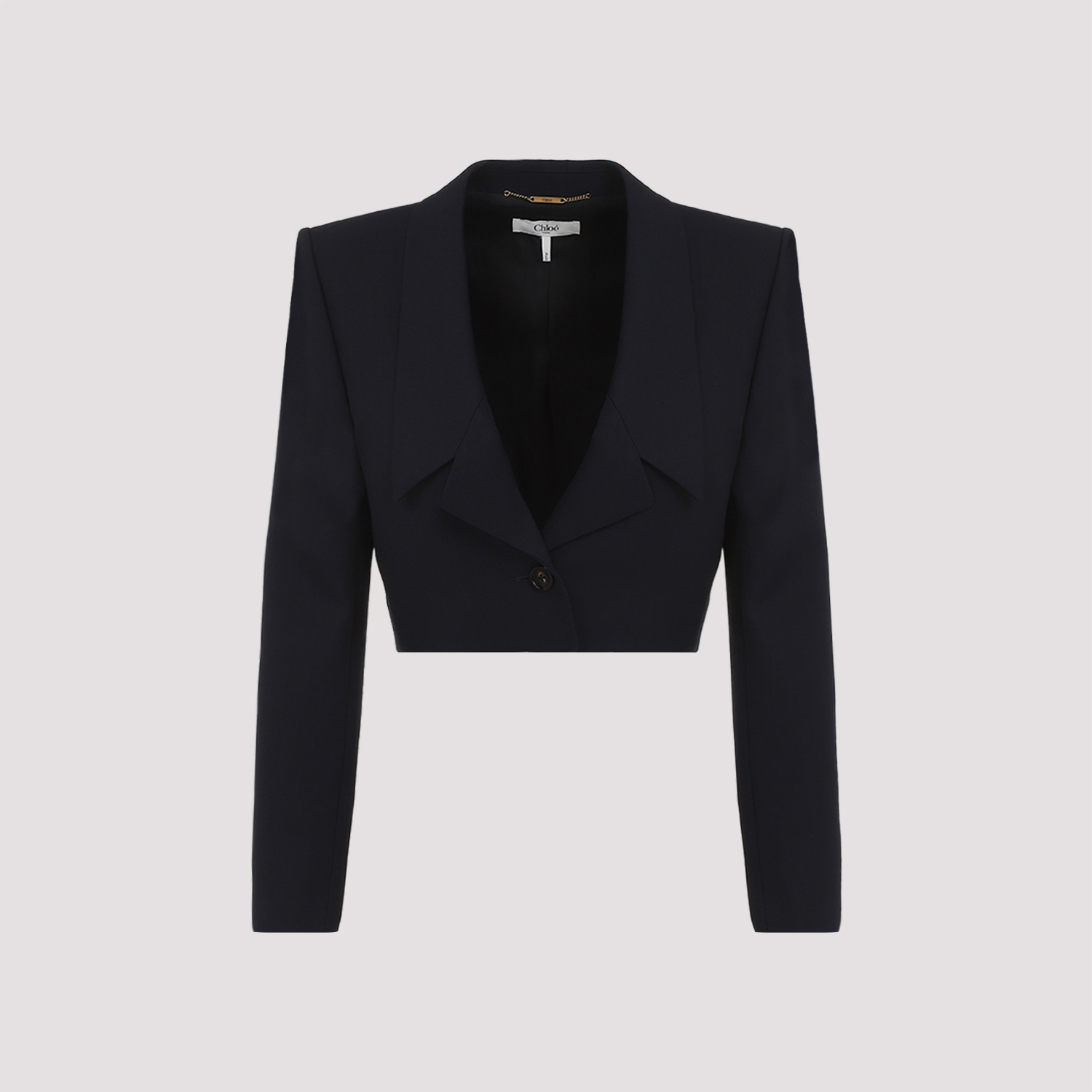 Chloé Virgin Wool Cropped Jacket