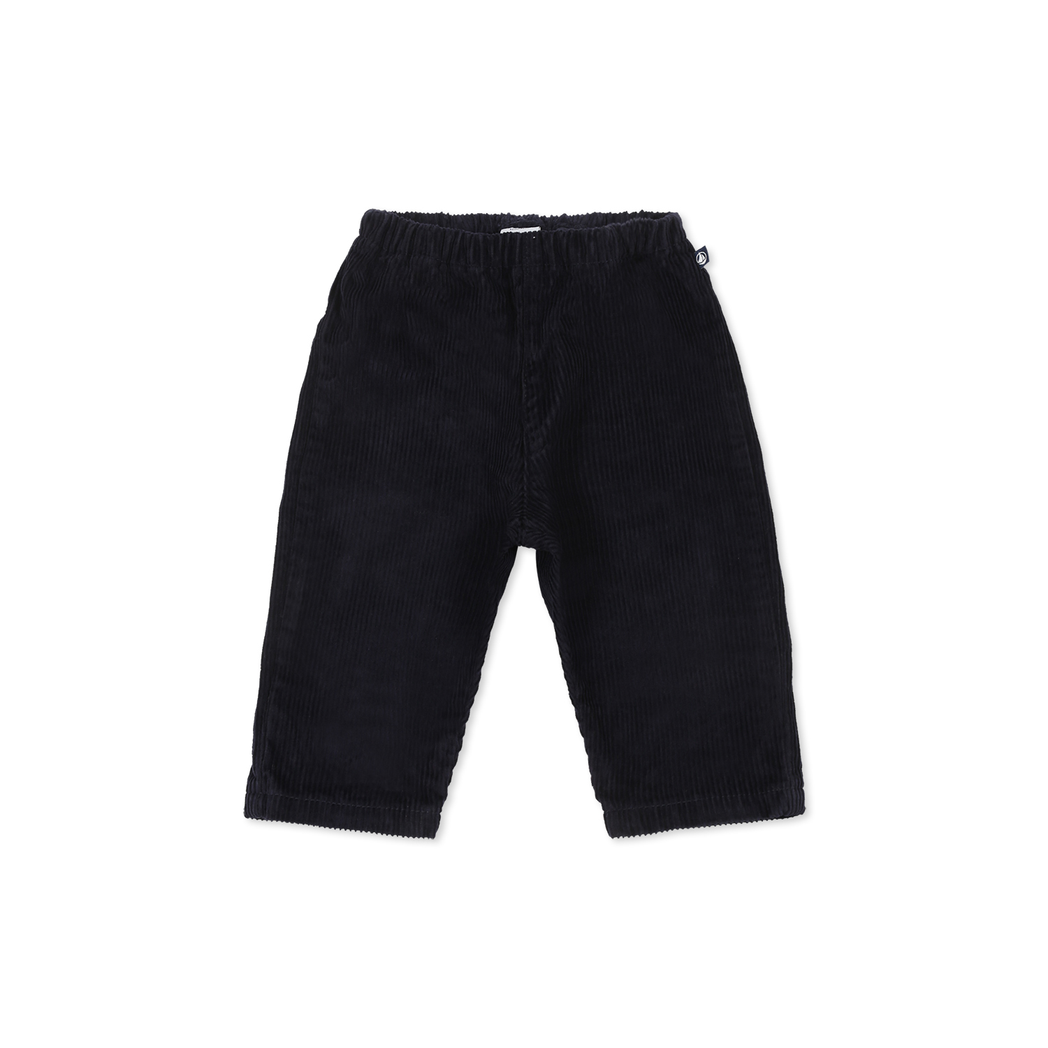 Petit Bateau Blue Trousers For Baby Boy With Logo In Blue
