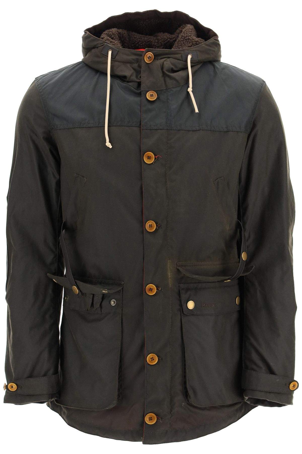 Game Parka In Waxed Cotton Barbour