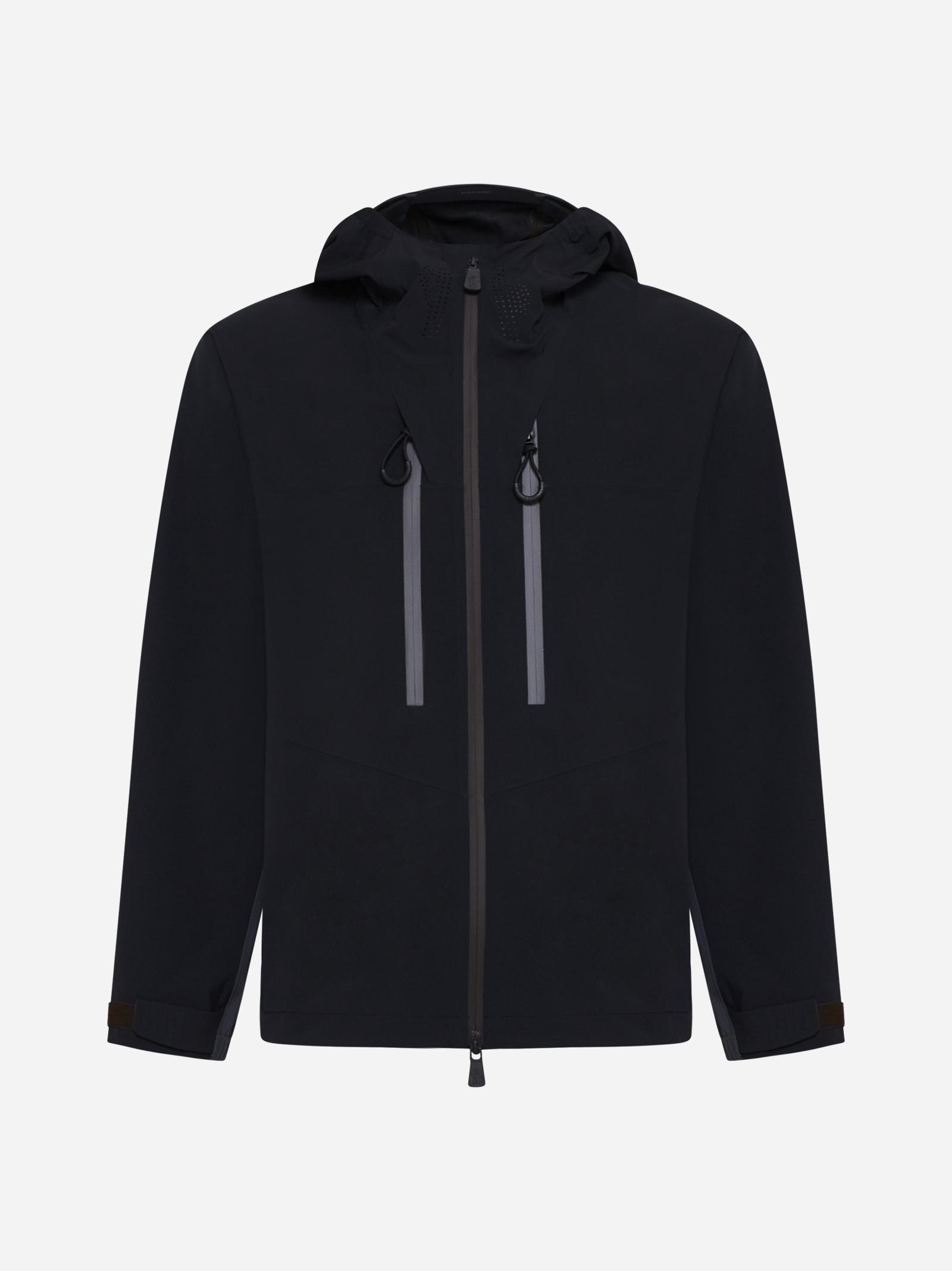 Shop Moncler Orden Nylon Hooded Jacket In Nero