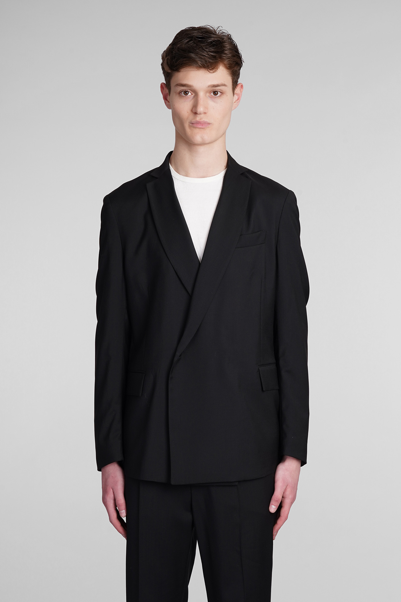 Timisoara Blazer In Black Wool