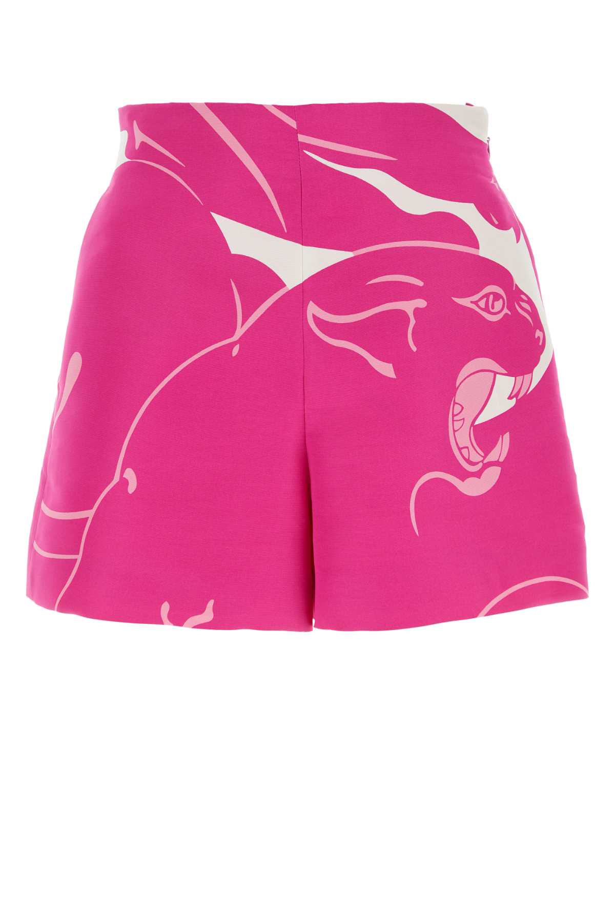 Printed Faille Shorts