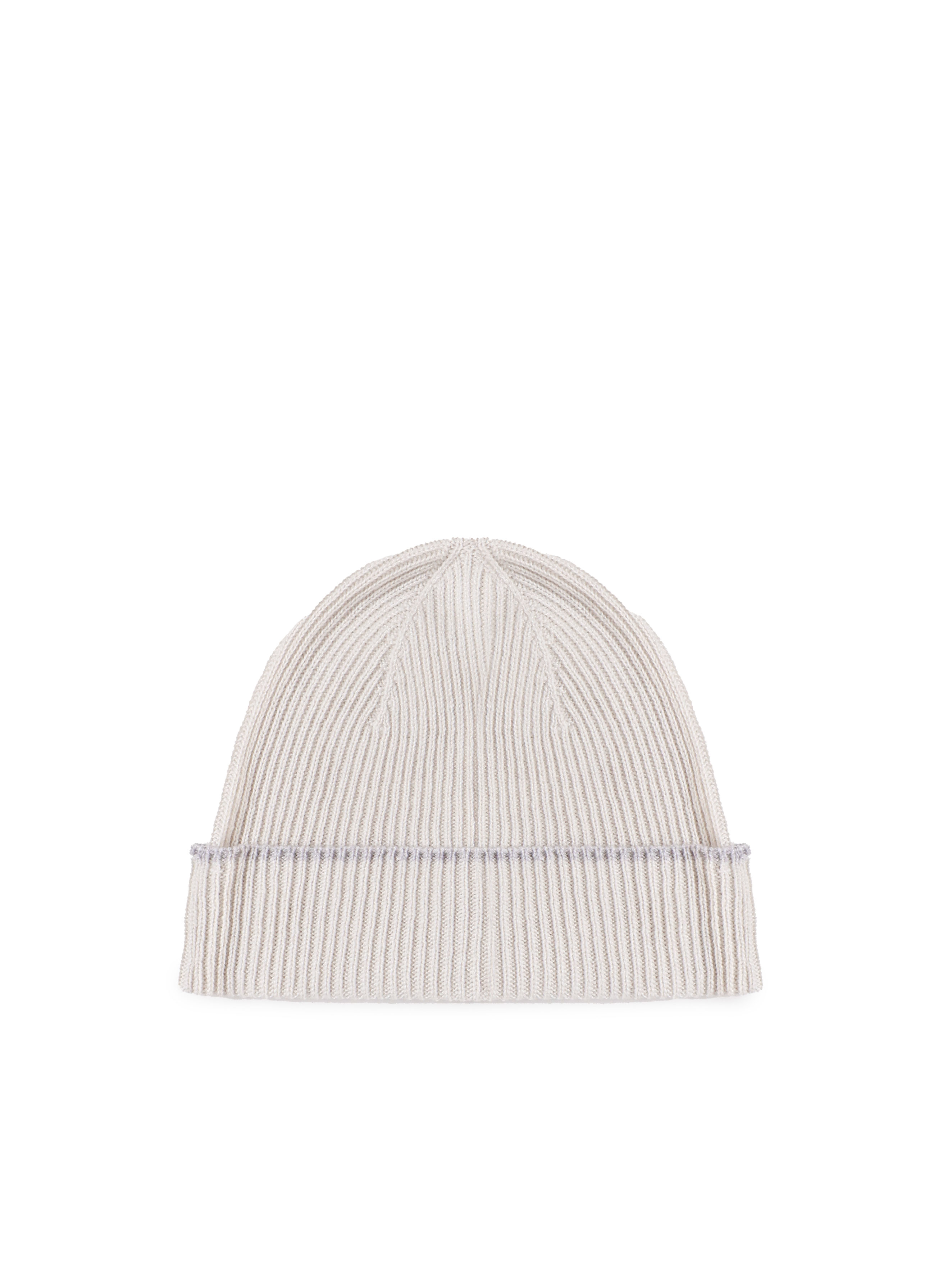 Beanie With Ribbed Cuff