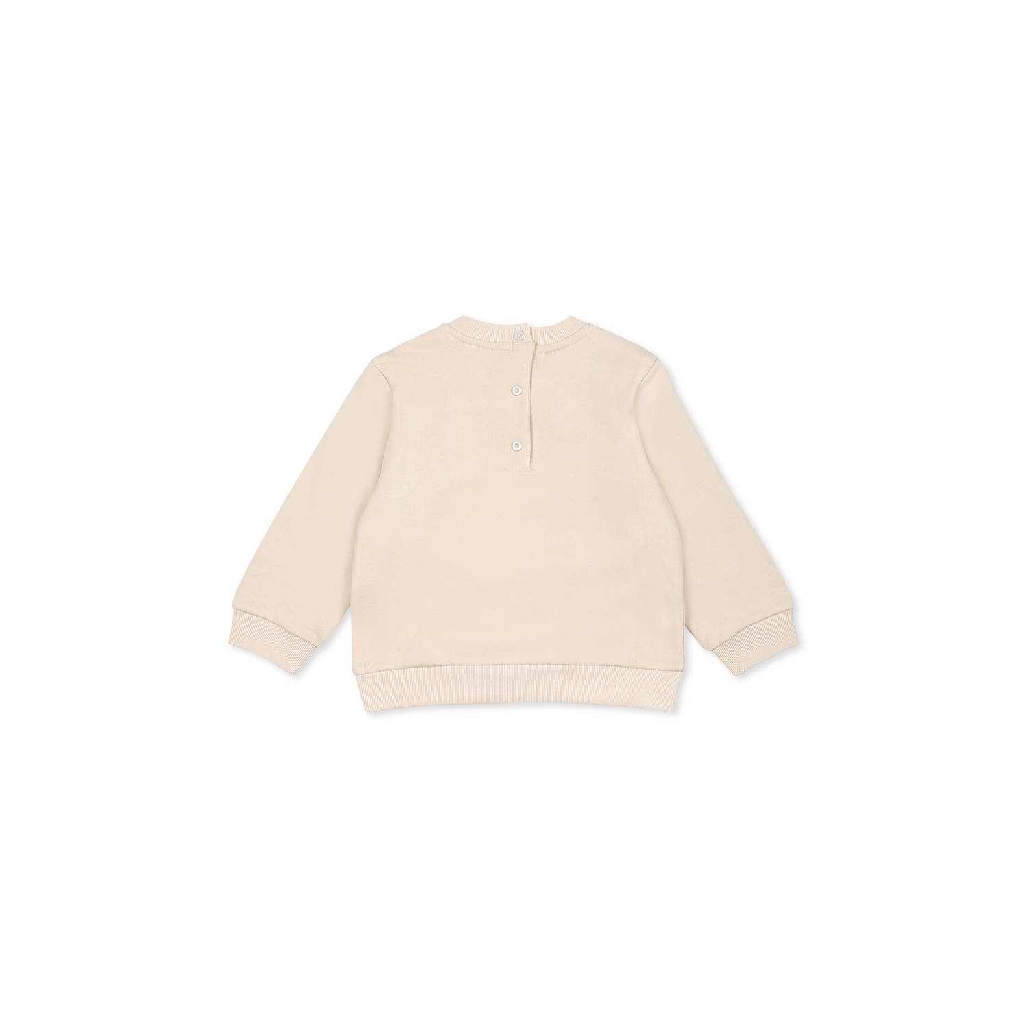 Shop Fendi Beige Sweatshirt For Babykids With Logo Squirrel