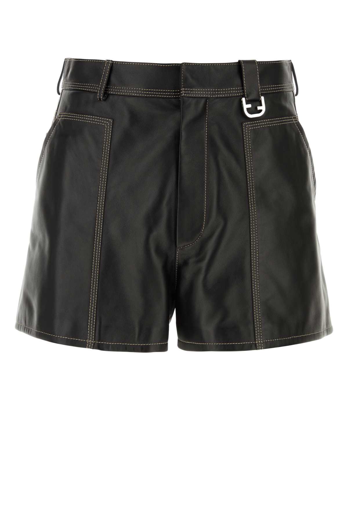 Leather Shorts