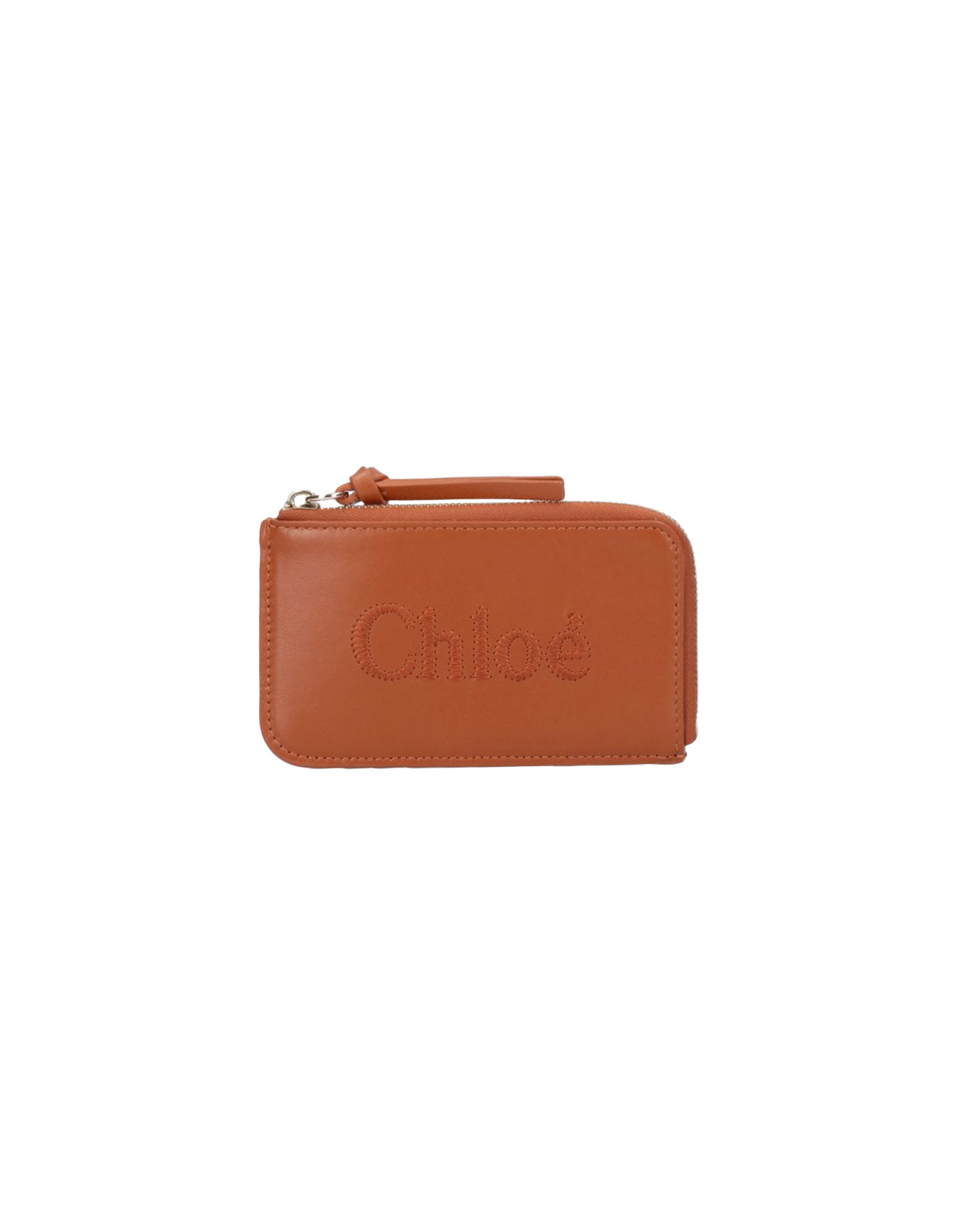 Chloé Sense Wallet In Soft Caramel Leather