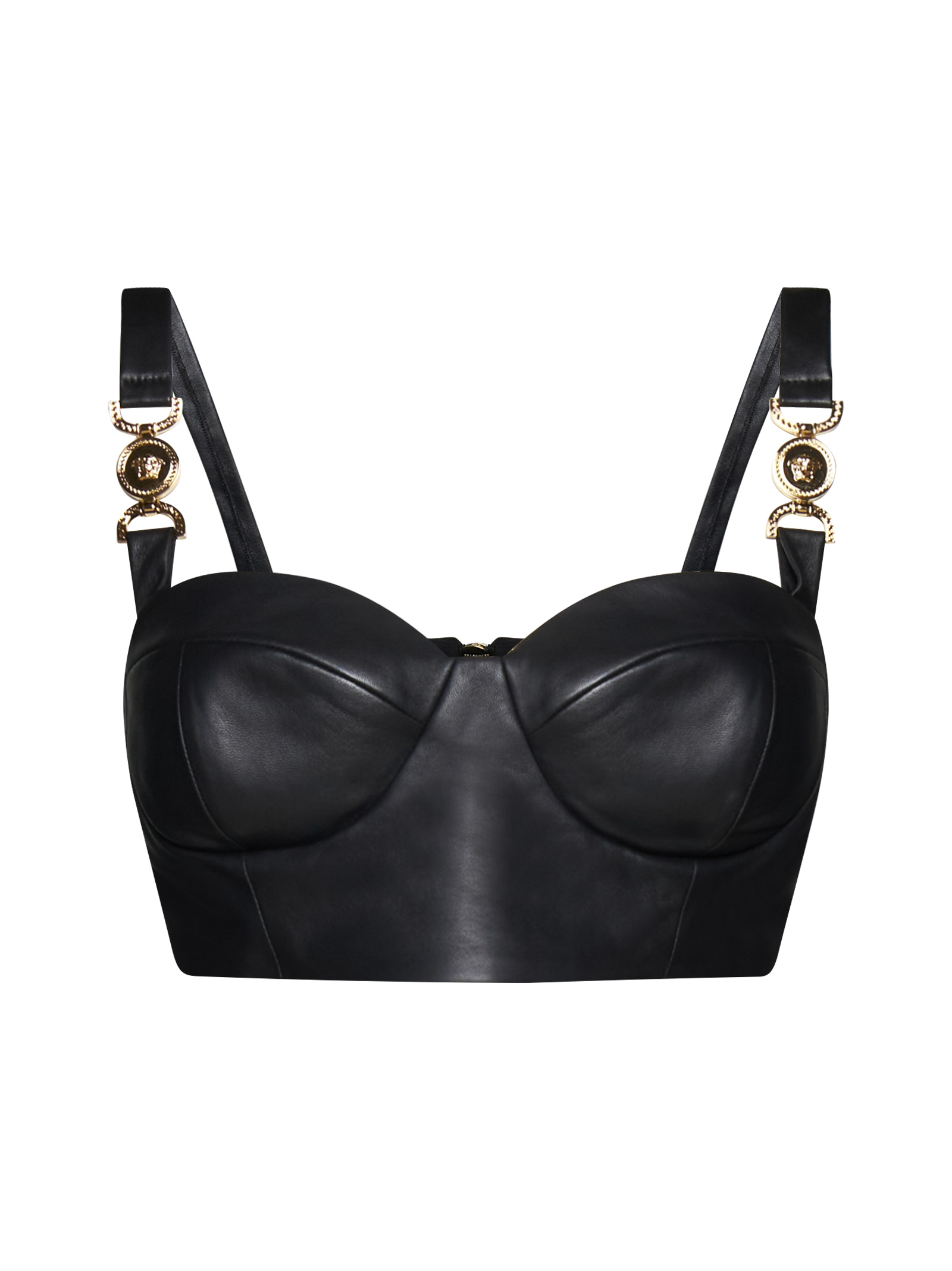 Medusa 95 Leather Bustier Top