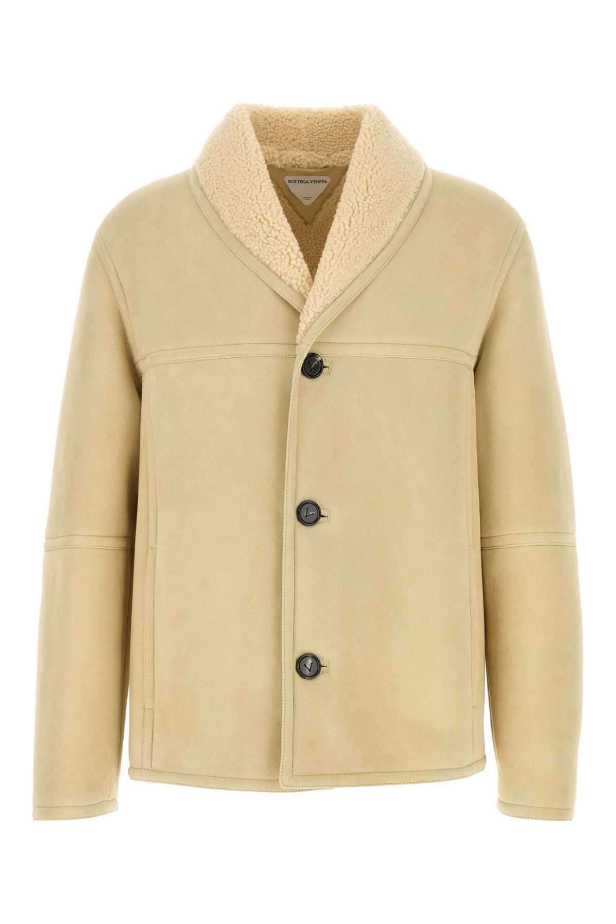 Sand Shearling Jacket