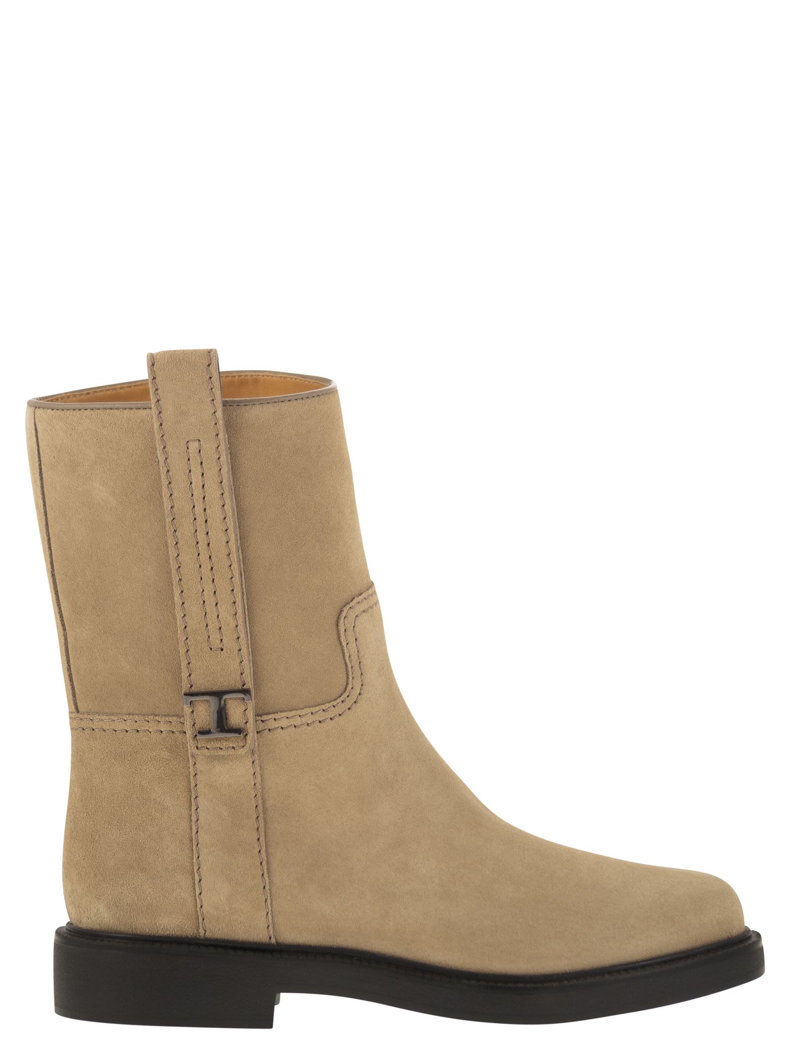 Suede Ankle Boot