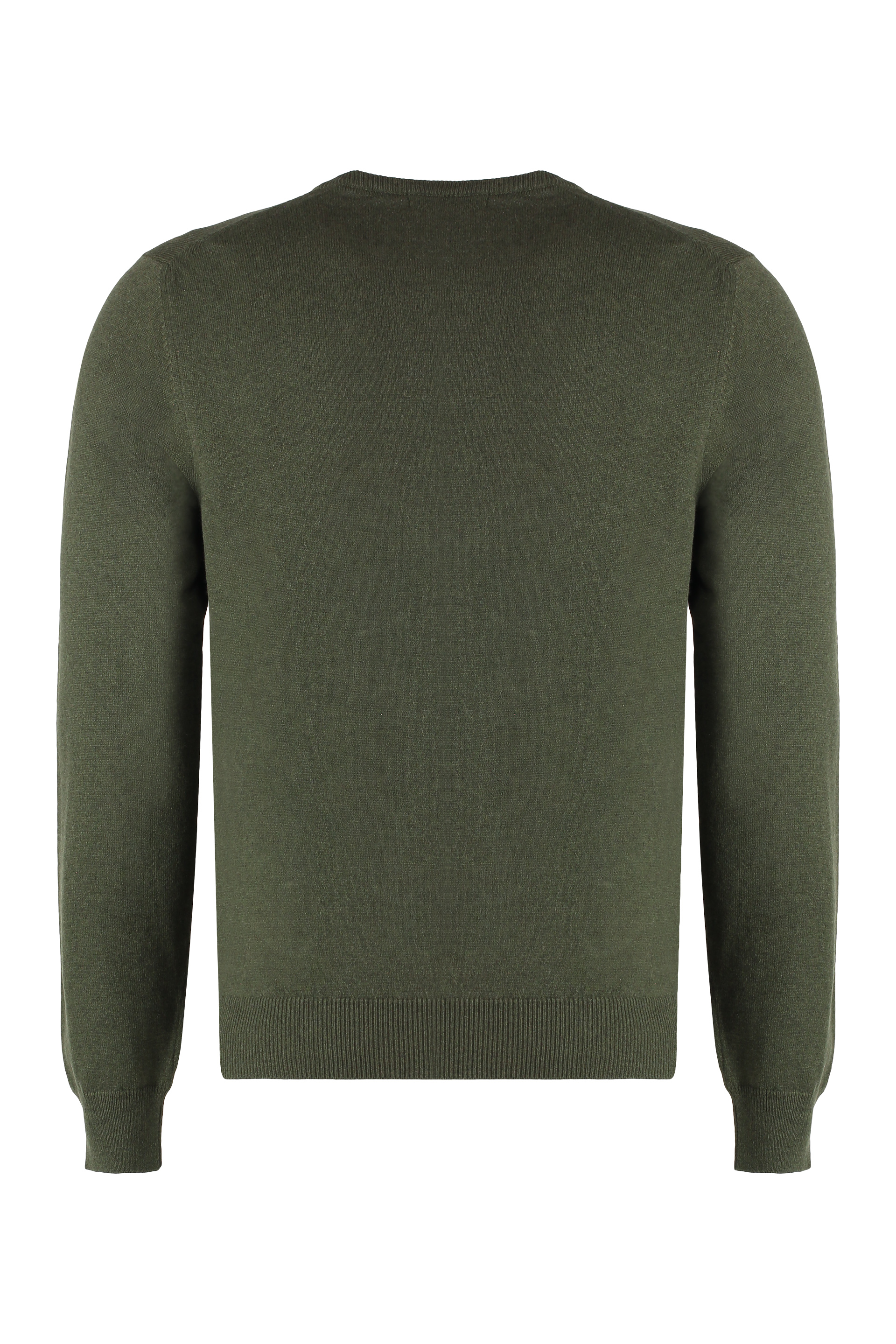 Malo Cashmere Blend Pullover In Green