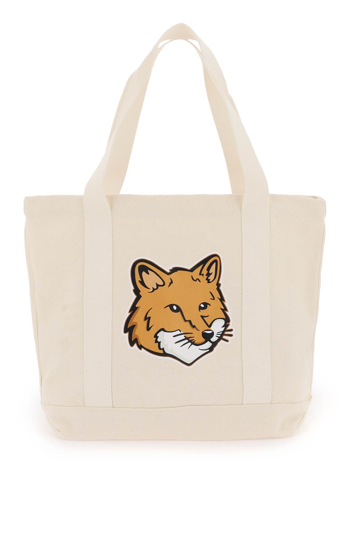 Maison Kitsuné Fox Head Tote Bag