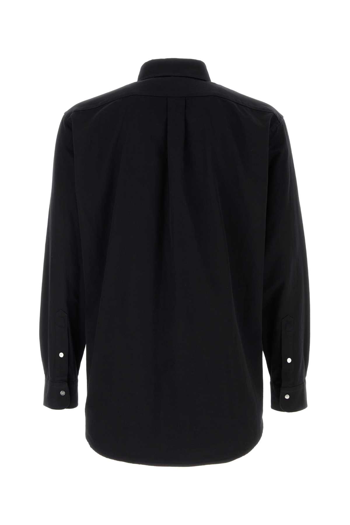 Fendi Classic Oxford Shirt For Modern Men In Black