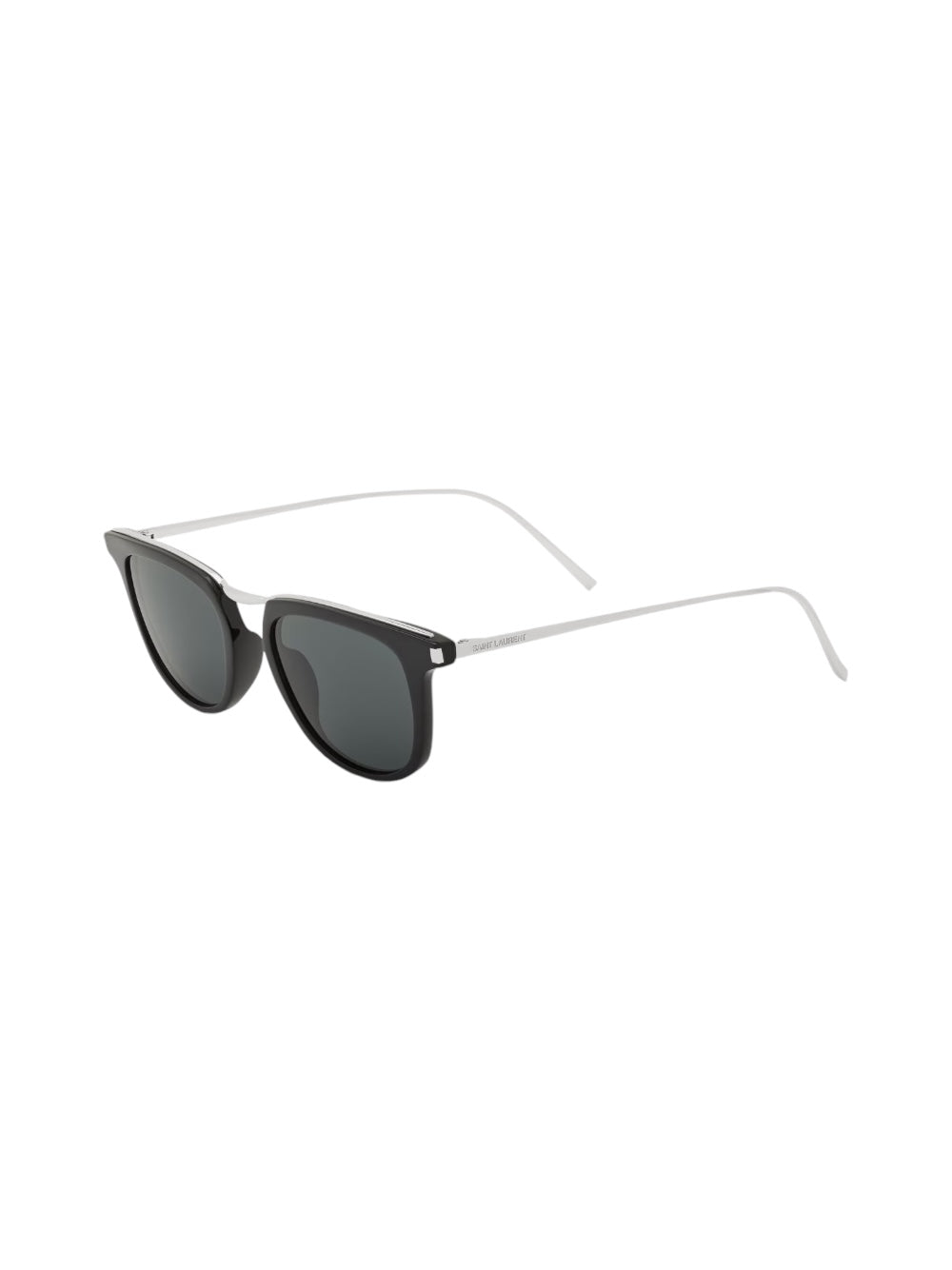 Sl 753 - Silver 6 Black Sunglasses