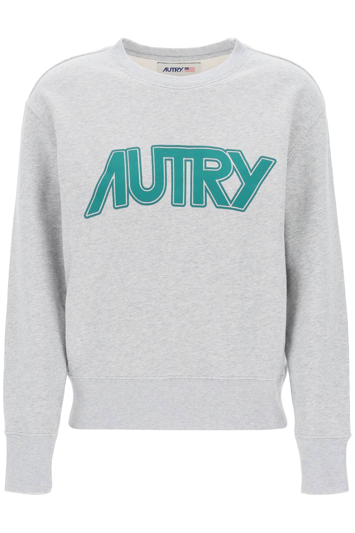 Sweatshirt With Maxi Logo Print