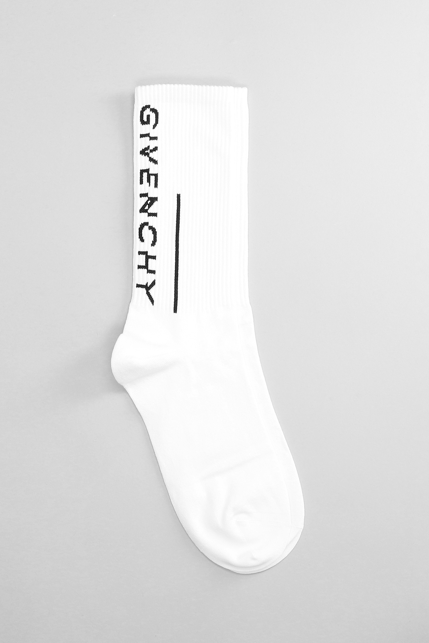 Socks In White Cotton