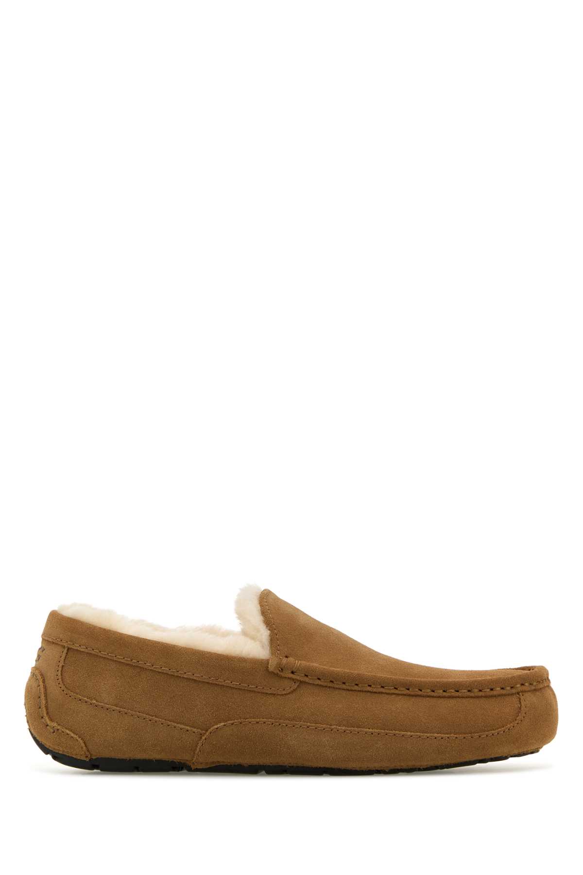 Camel Suede Ascot Loafers