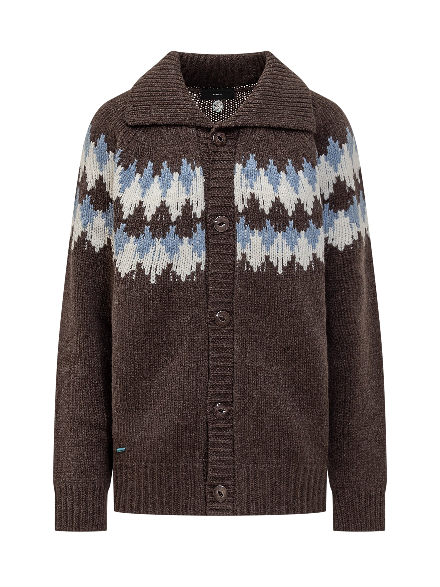 Brown Wool Sweet Winter Cardigan