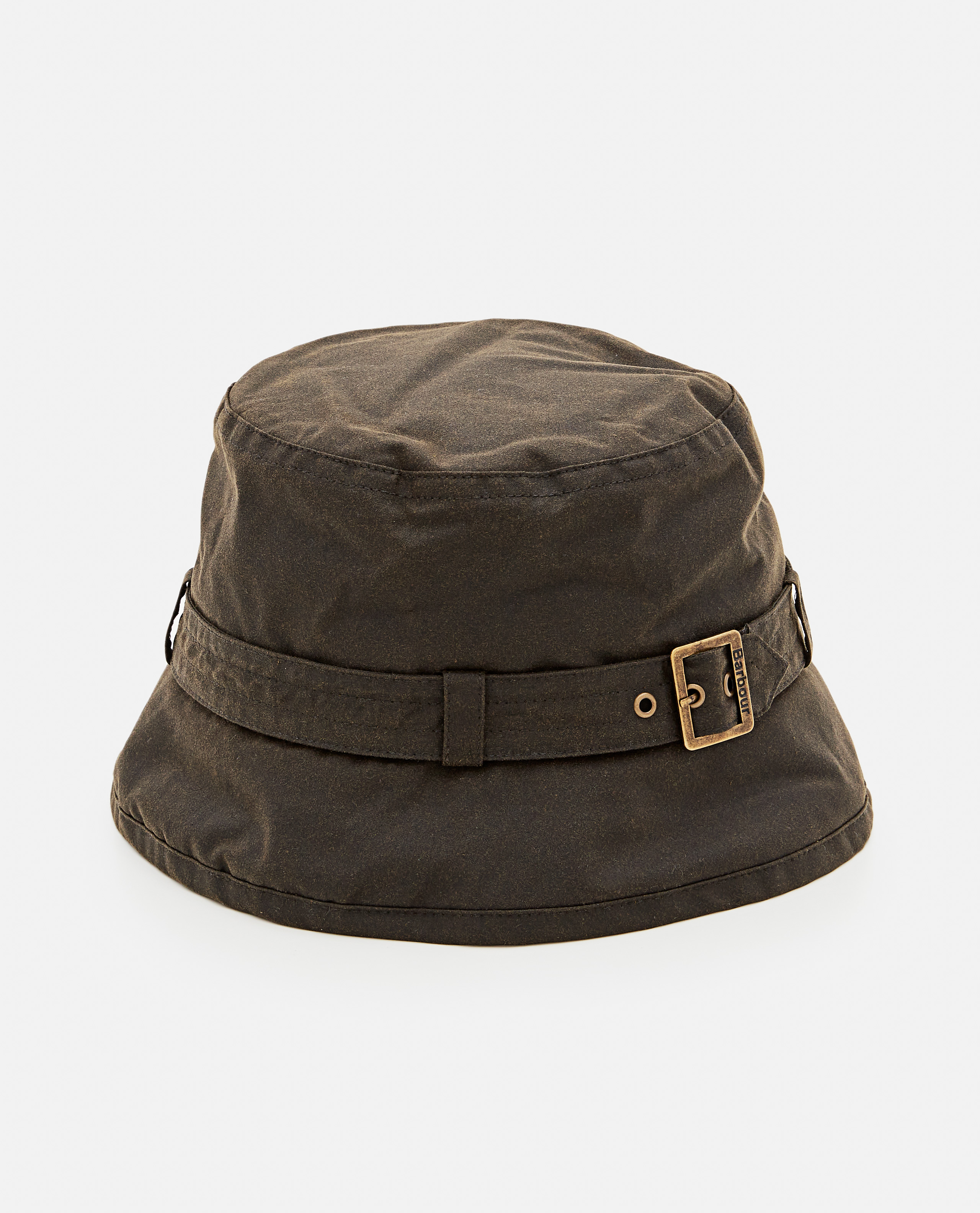 Kelso Waxed Cotton Belted Bucket Hat