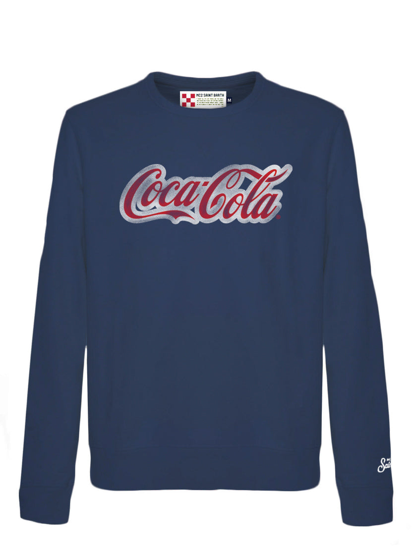 Cotton Sweatshirt With coca-cola Logo Print coca Cola Special Edition