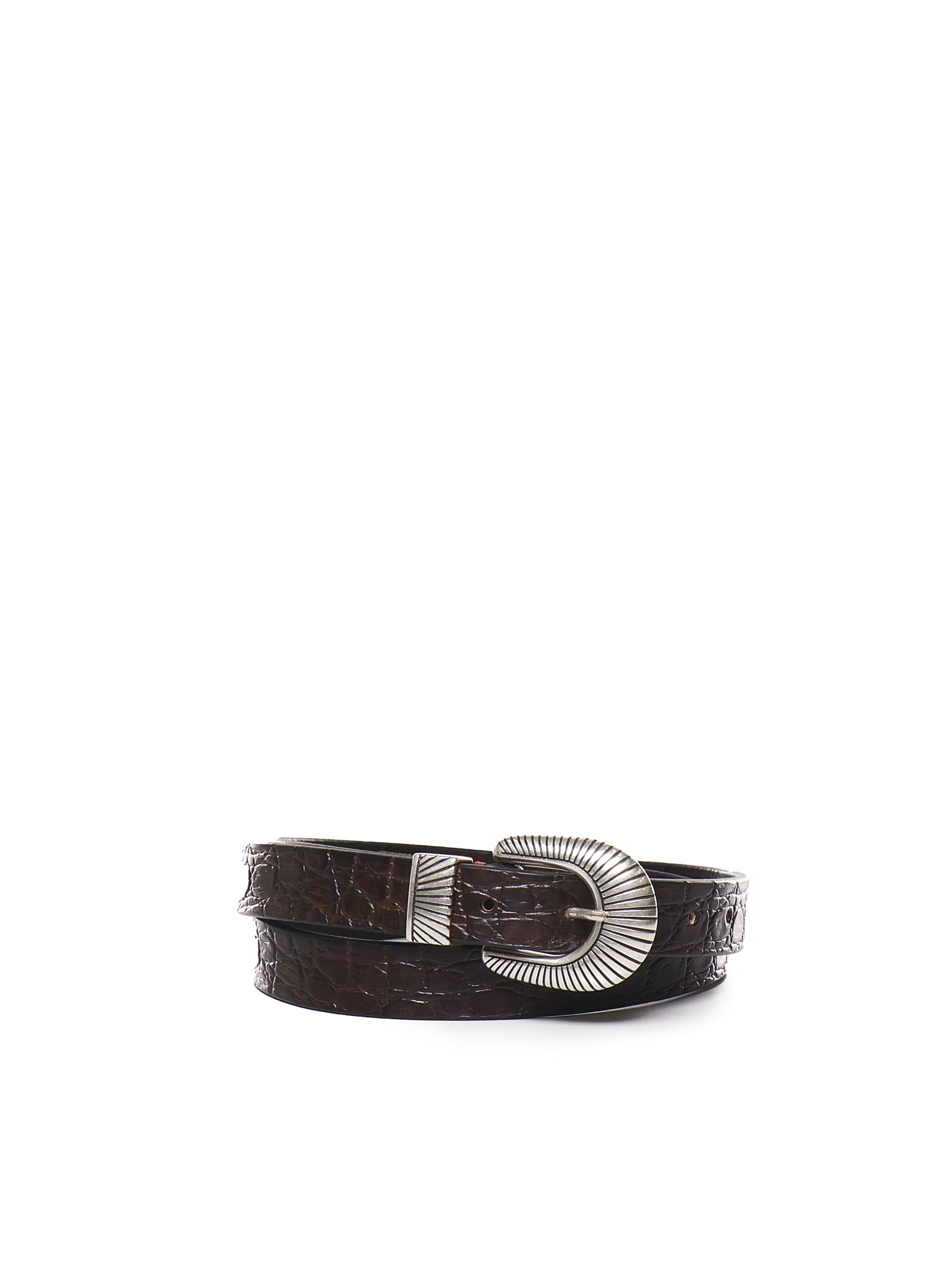 Woven Calfskin Belt