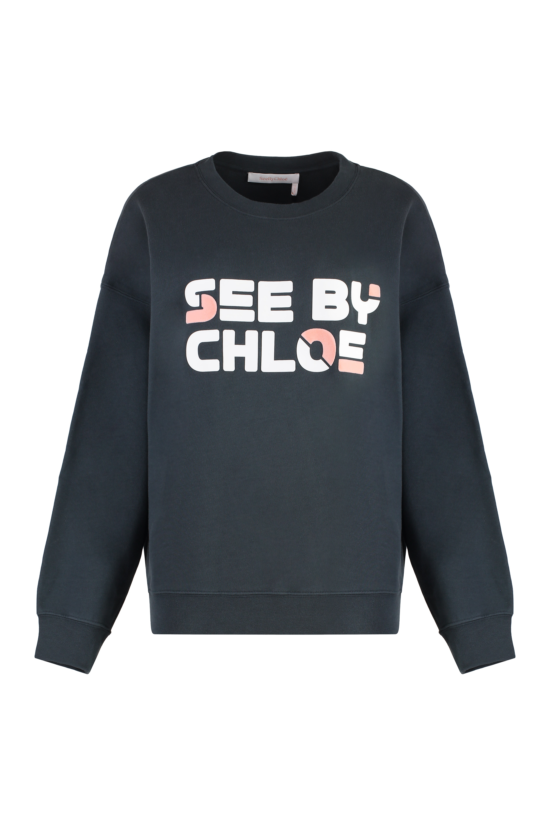 See by Chloé Cotton Crew-neck Sweatshirt