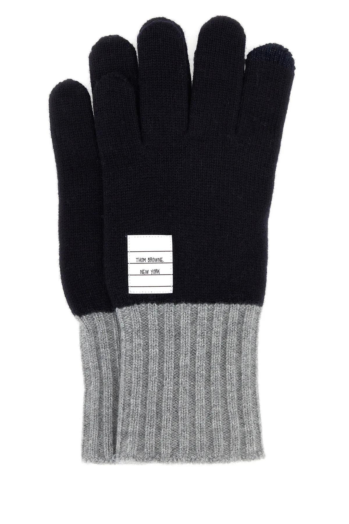 Two-tone Wool Gloves