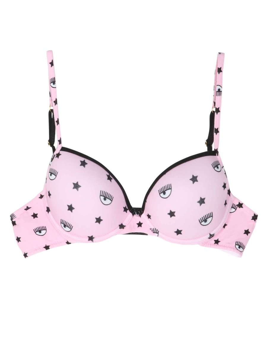 Push Up Bra With Eyestar Print