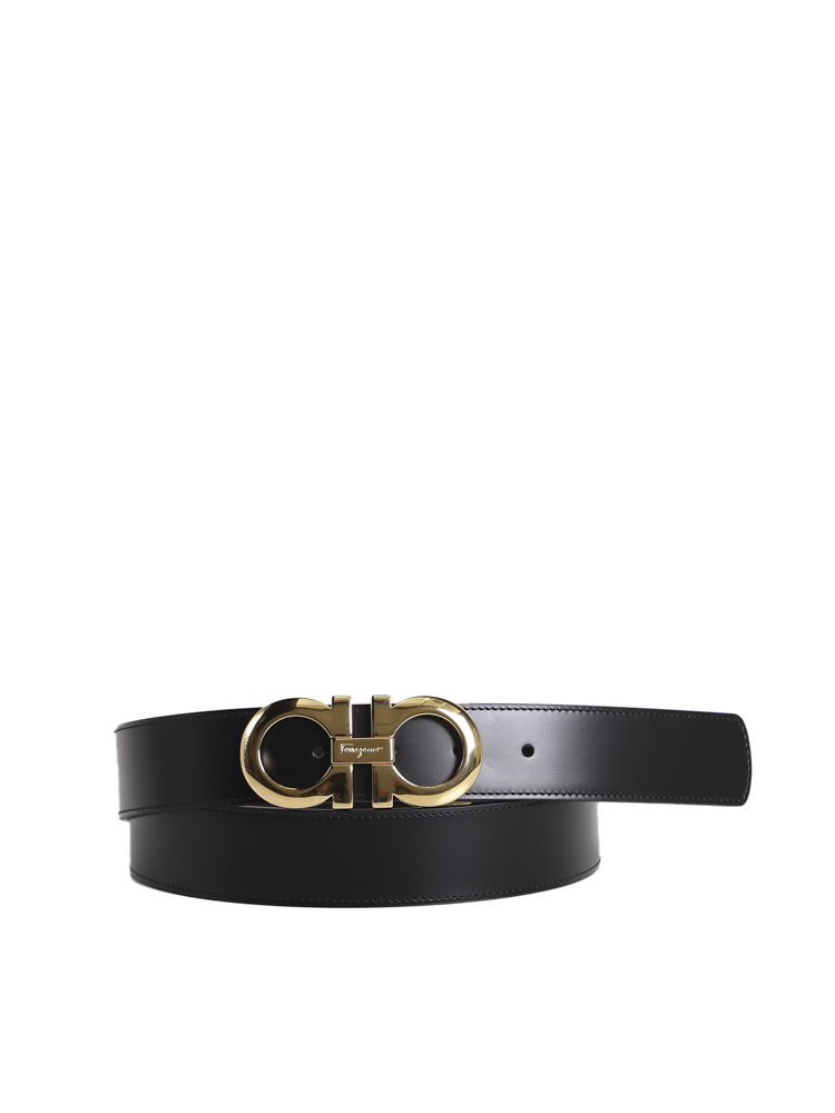 Belt With Logo Buckle