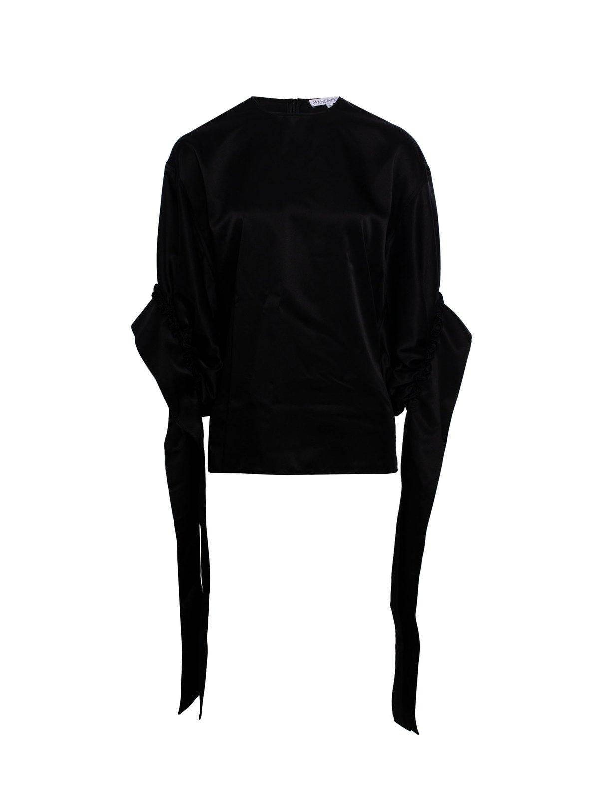 J.W. Anderson J. W. Anderson Strap Detailed Crewneck Blouse