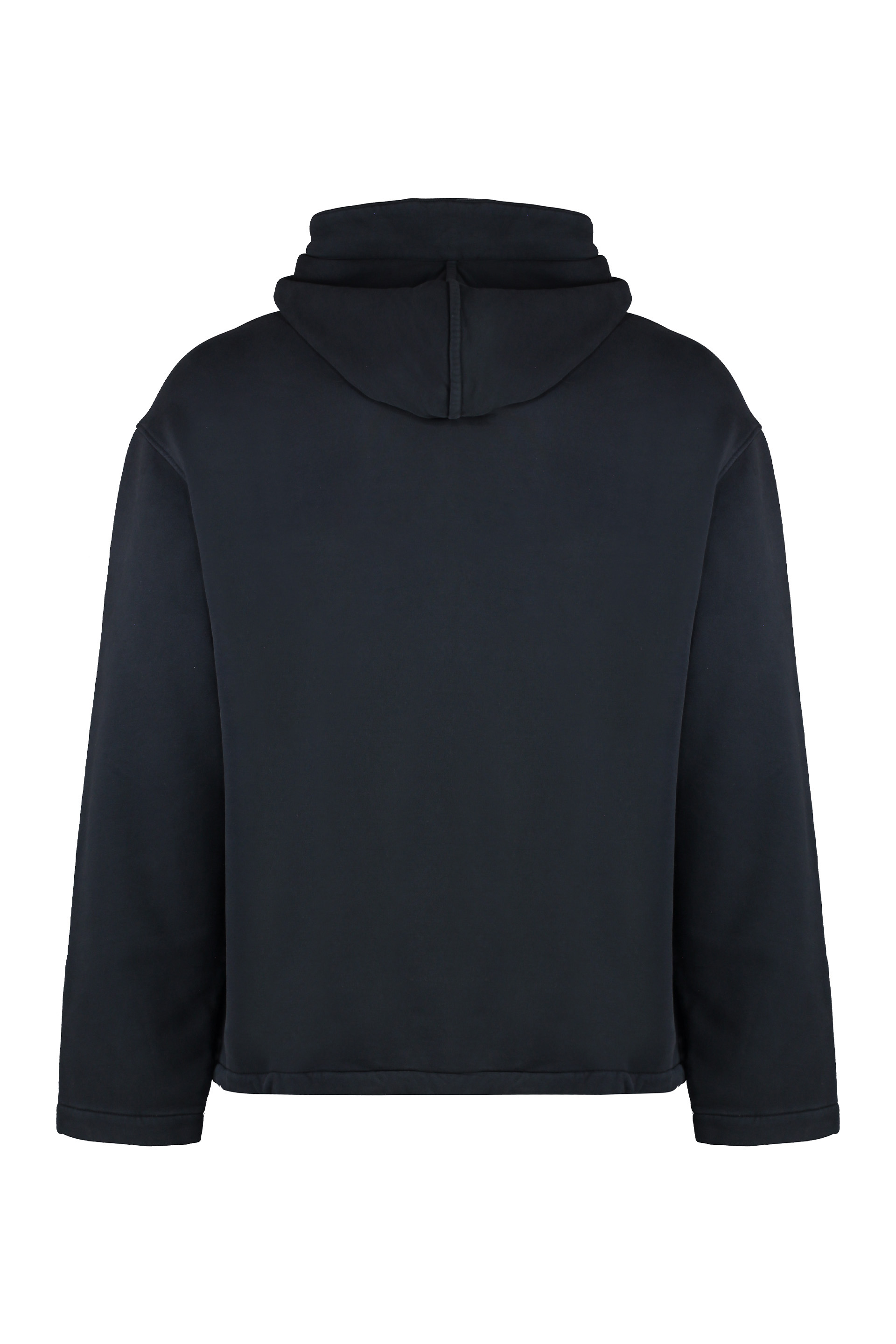 C.p. Company C.p.company Half Zip Sweatshirt In Black