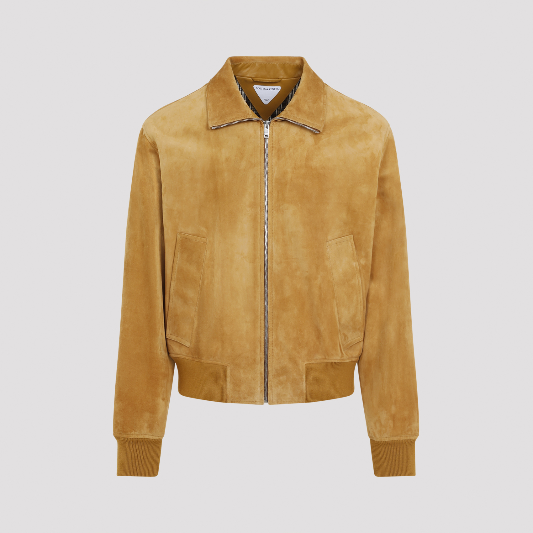 Suede Bomber Jacket