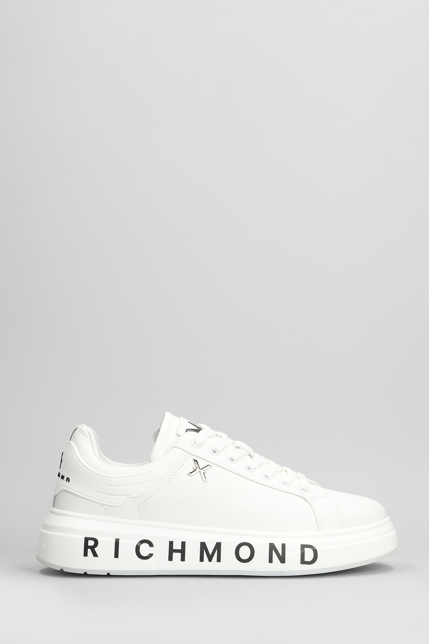 Sneakers In White Leather