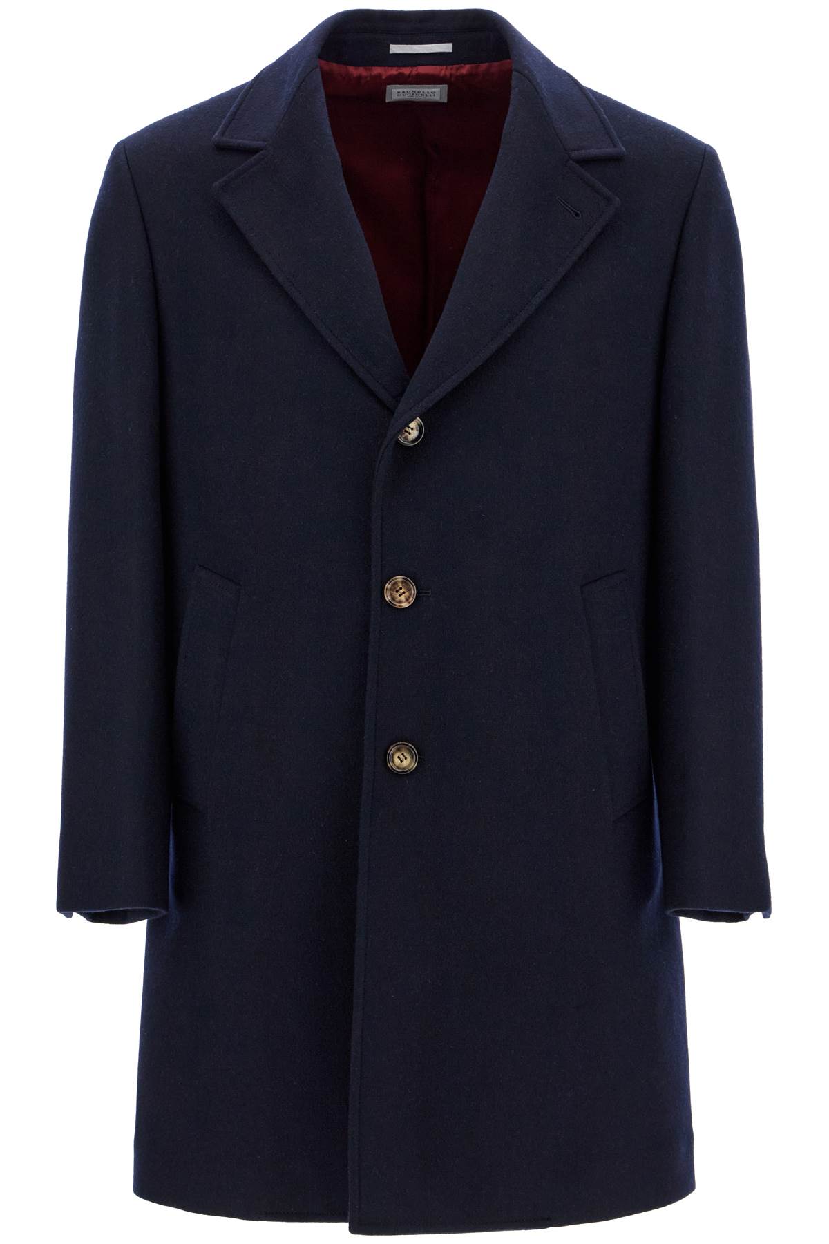 Wool Beaver Coat In Eight