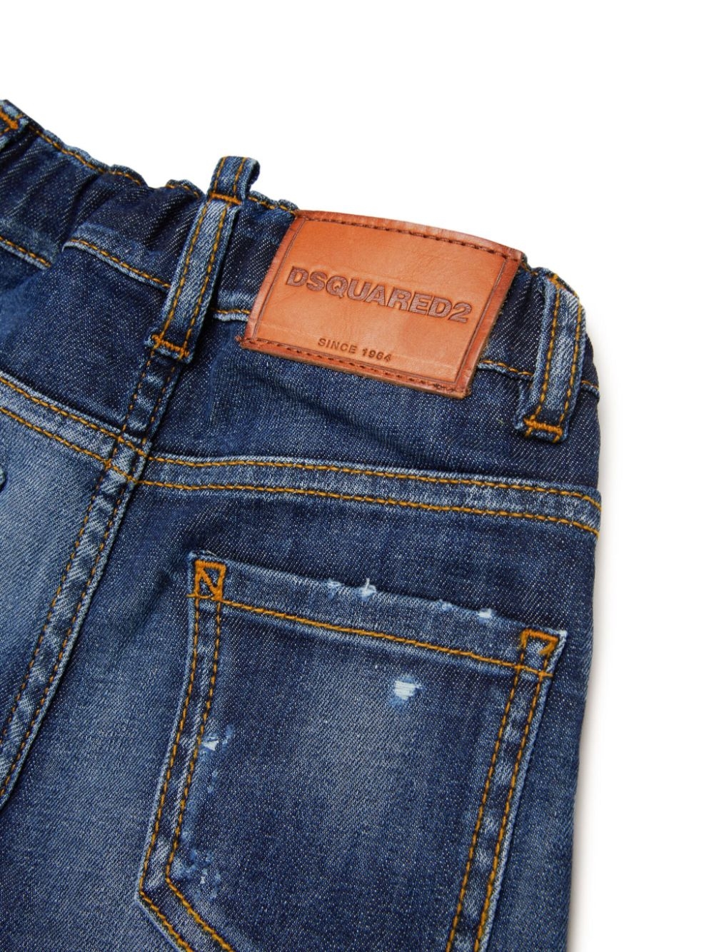 DSQUARED2 JEANS CON EFFETTO VISSUTO 