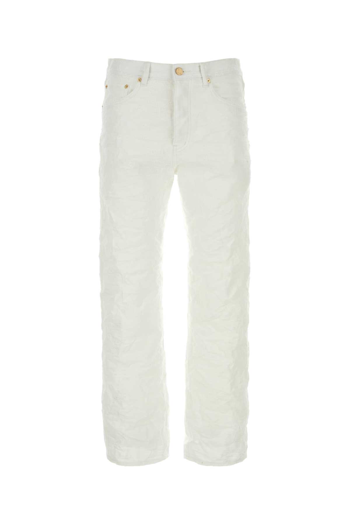 White Denim Jeans