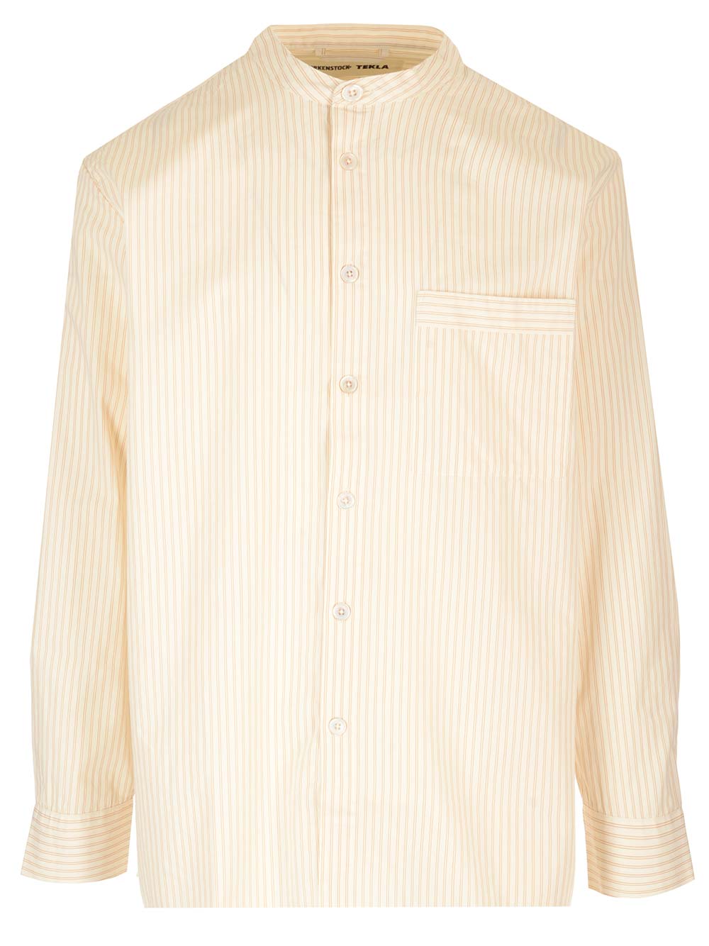 wheat Stripes Lounge Wear Shirt