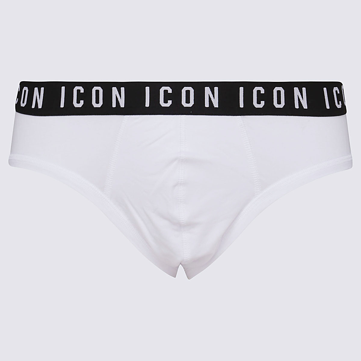 White Cotton Be Icon Brief