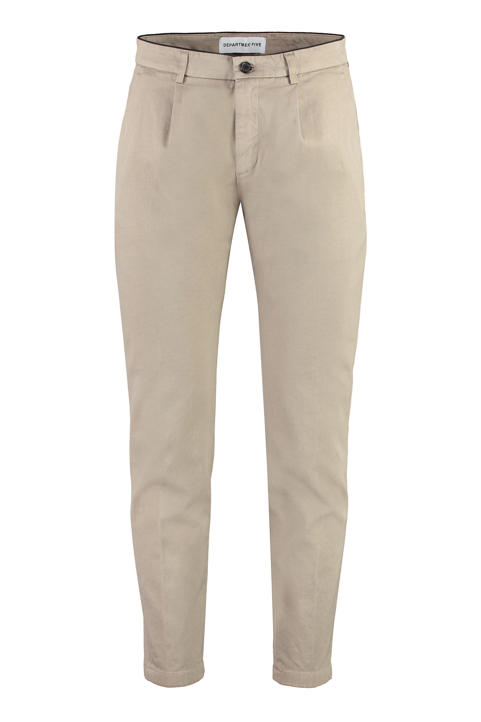 Department Five Mike Buttoned-pocket Chino Trousers In Sand