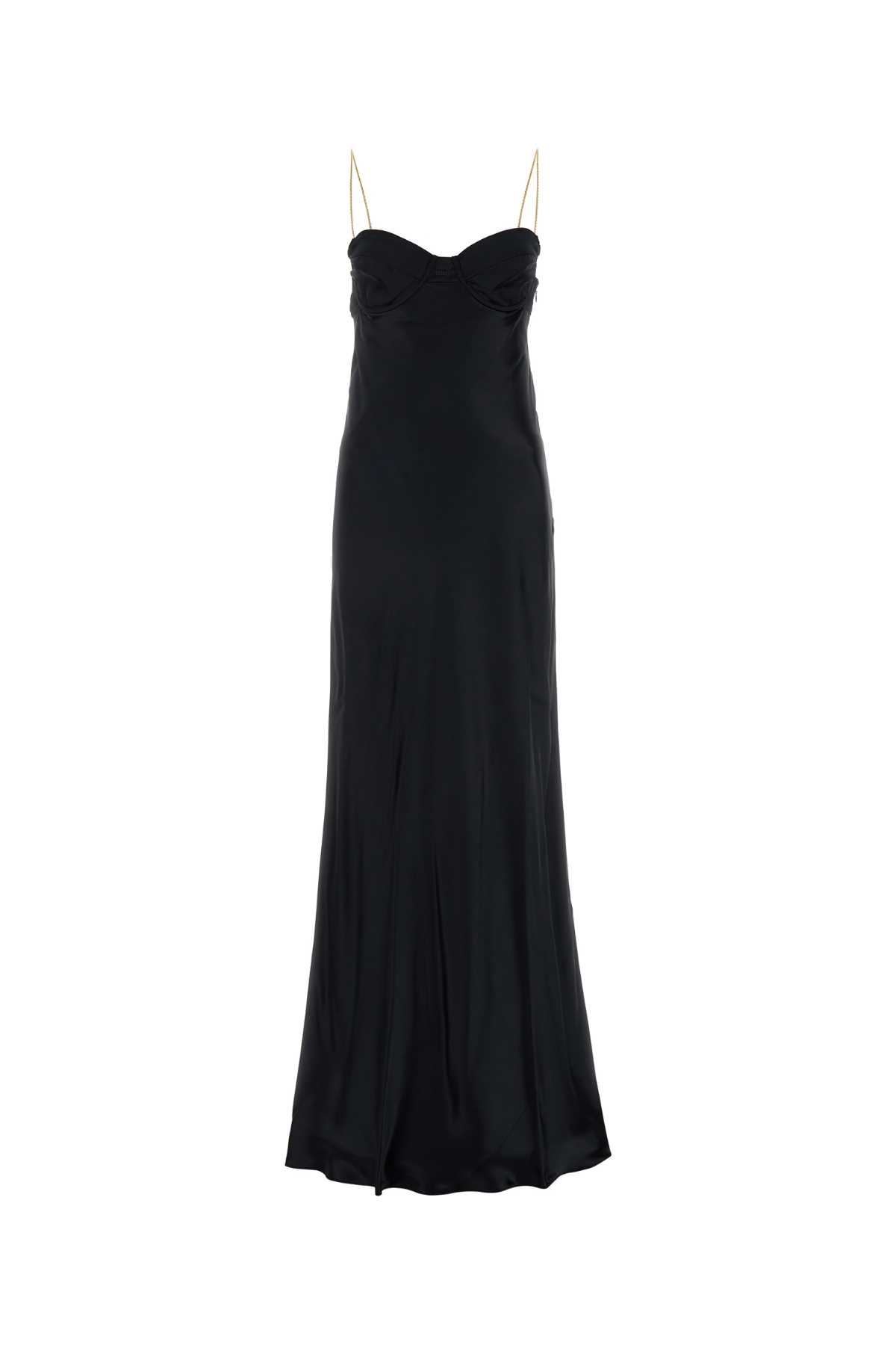 Black Stain Long Dress